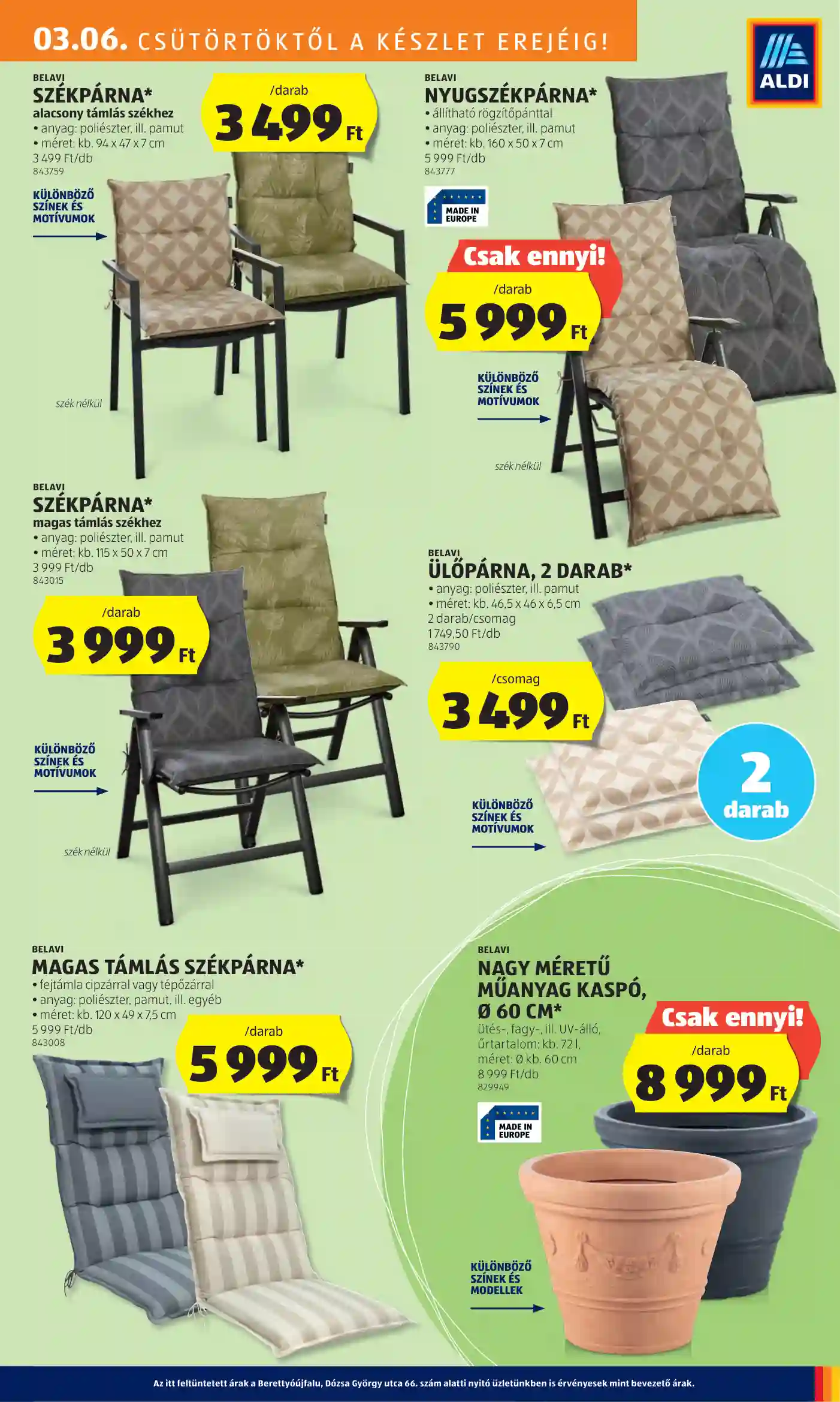 Aldi akciós újság 10. hét (25 oldal)