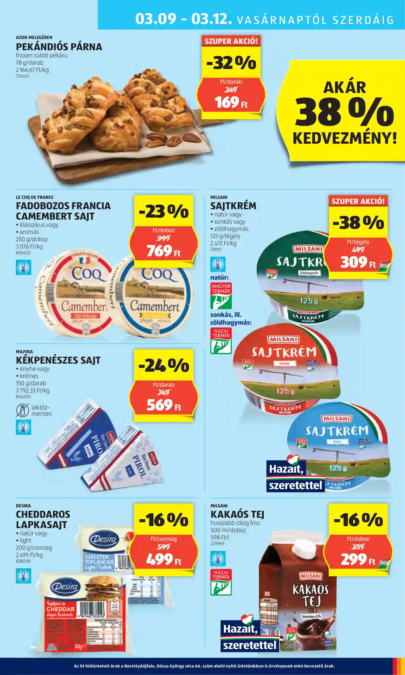 Aldi akciós újság 10. hét (29 oldal)