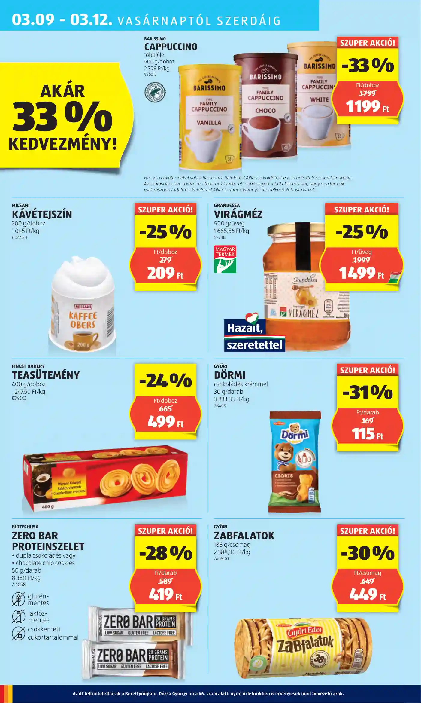 Aldi akciós újság 10. hét (32 oldal)