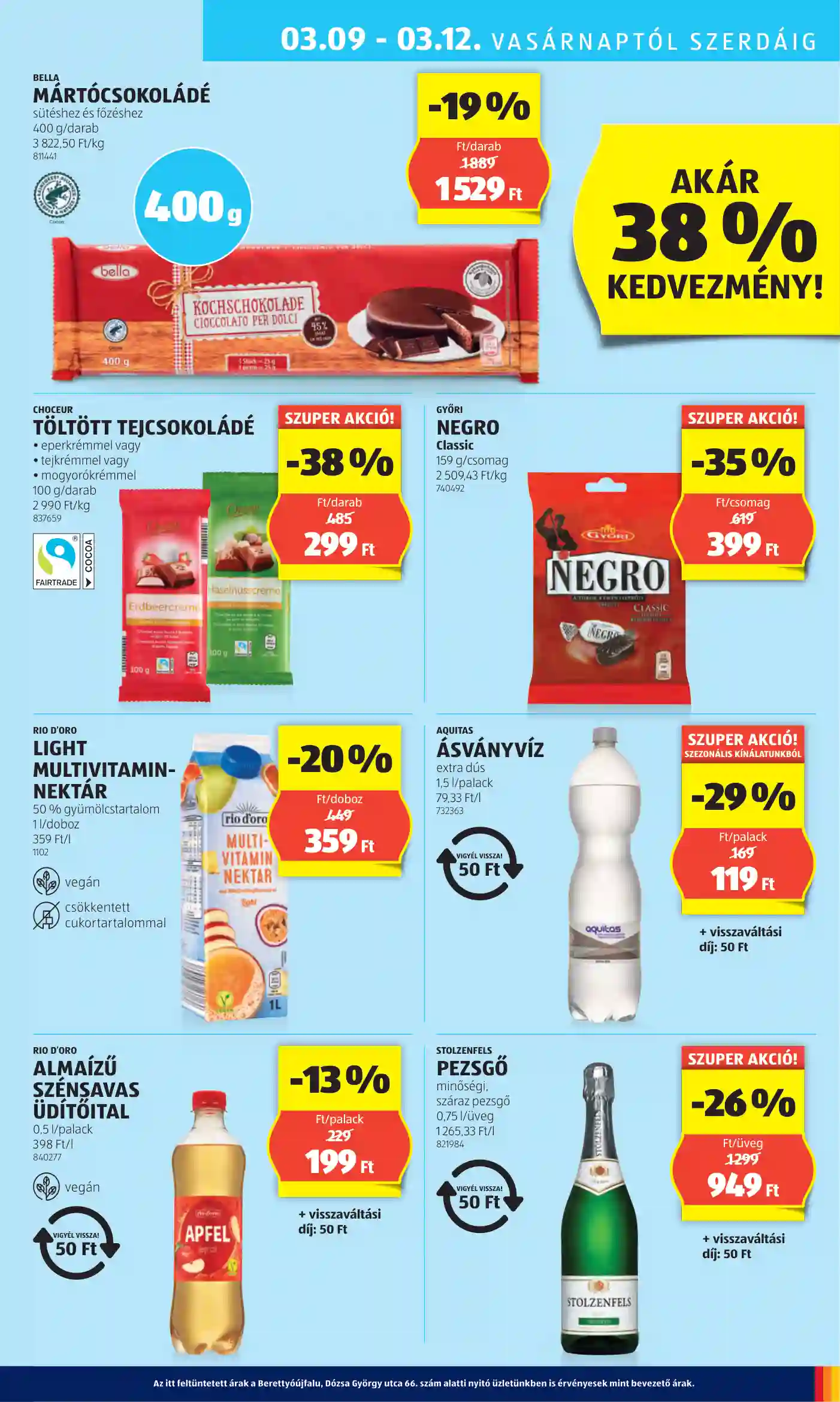 Aldi akciós újság 10. hét (33 oldal)