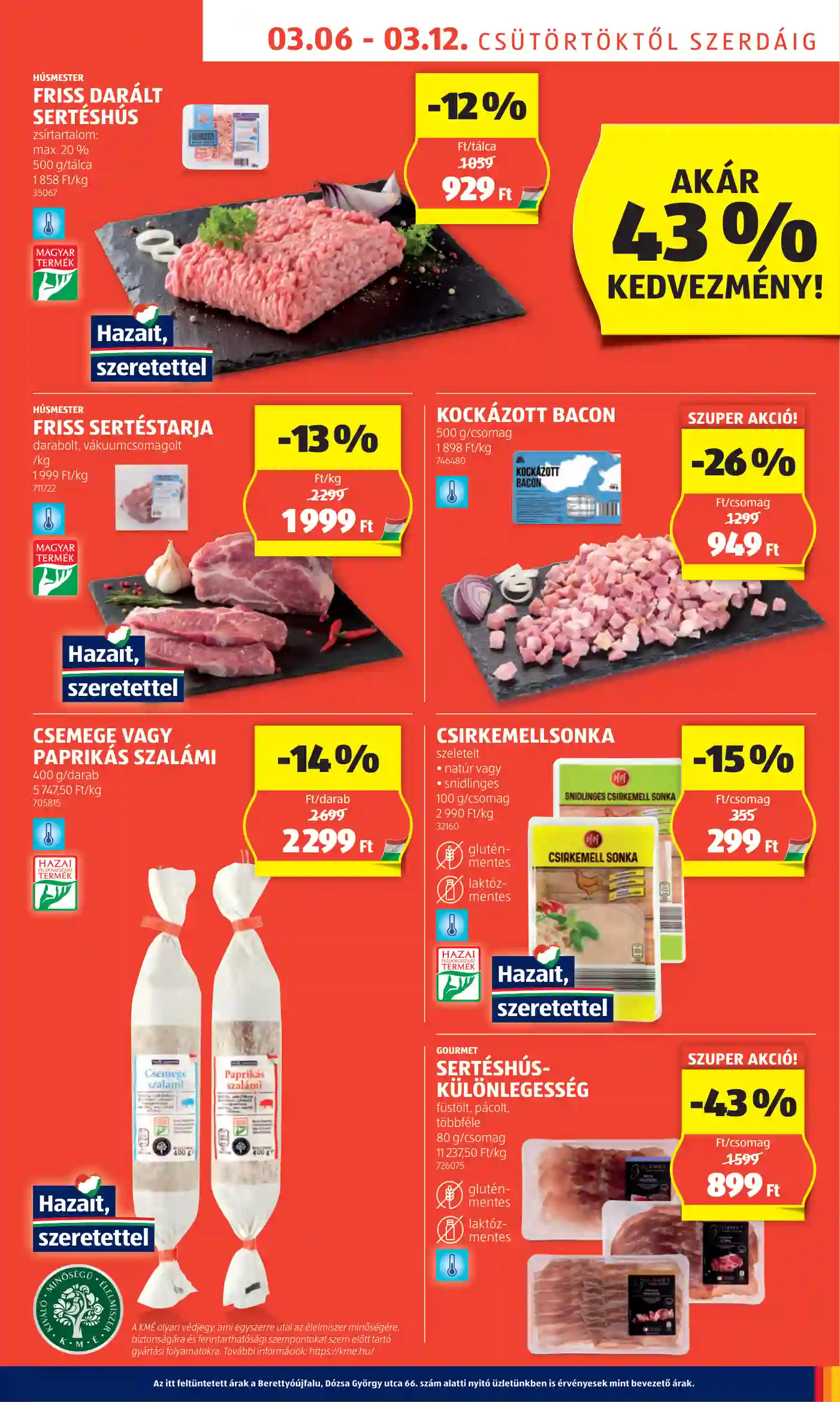 Aldi akciós újság 10. hét (35 oldal)