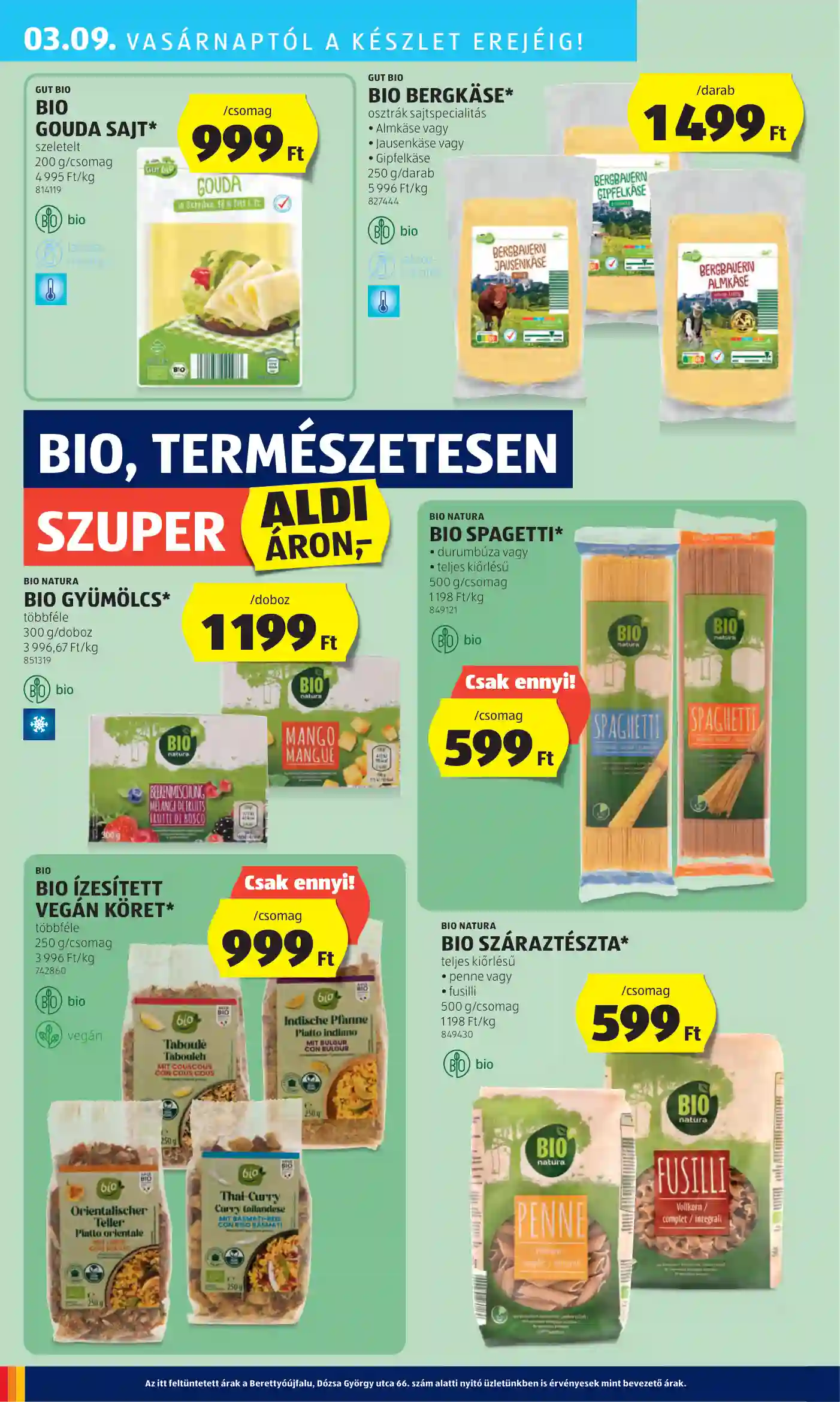Aldi akciós újság 10. hét (37 oldal)