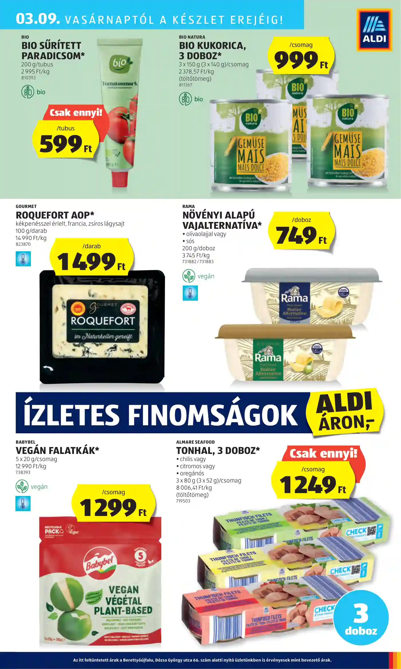 Aldi akciós újság 10. hét (38 oldal)