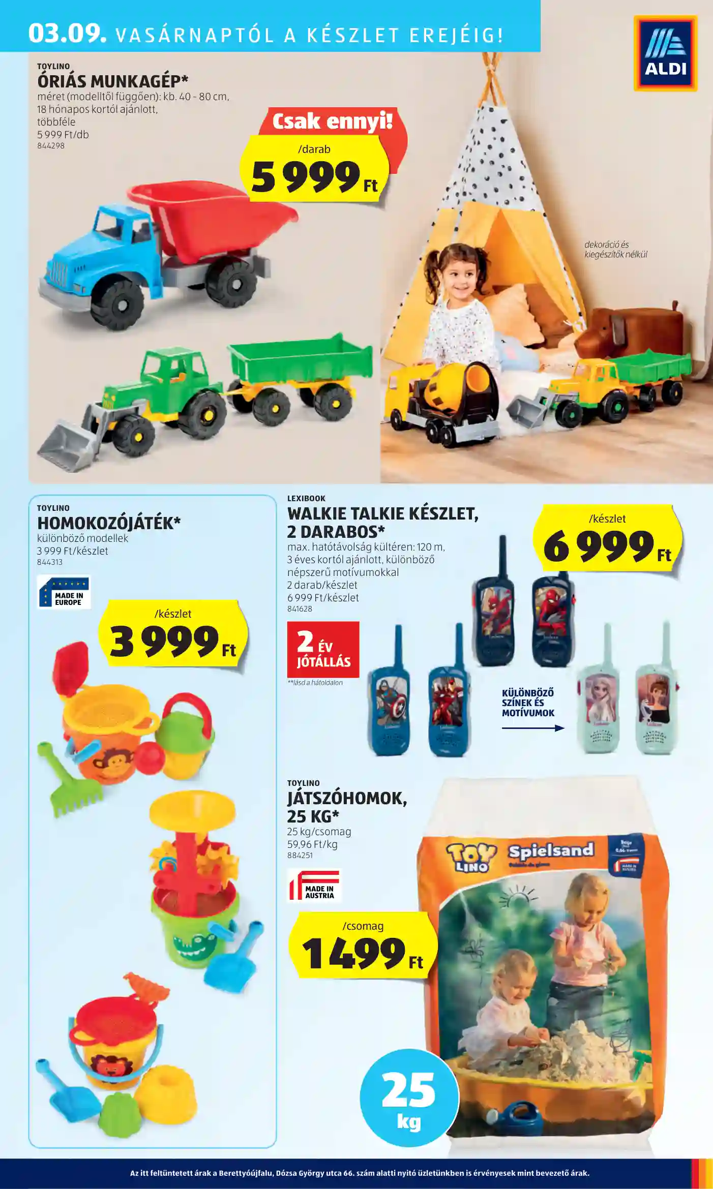 Aldi akciós újság 10. hét (44 oldal)