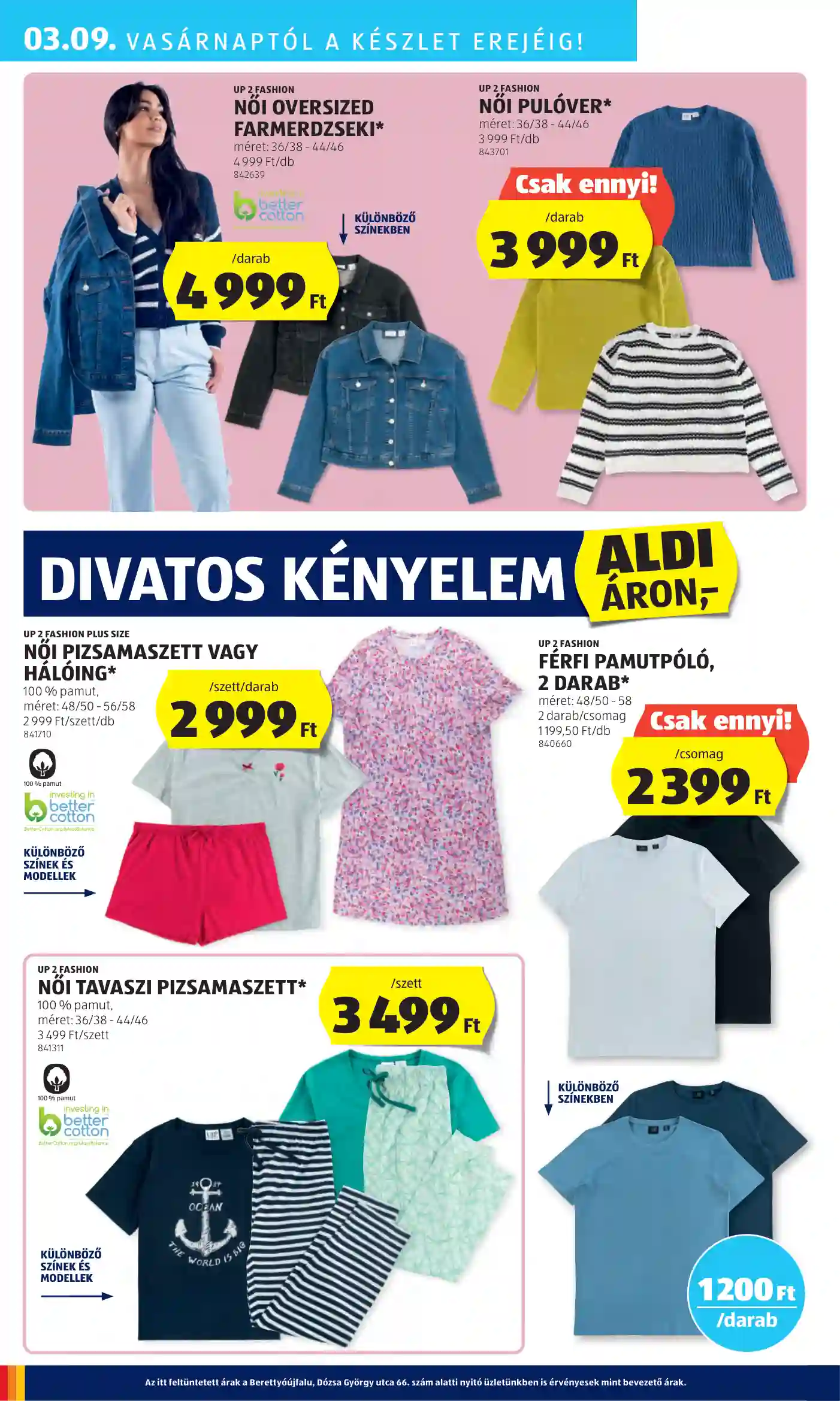 Aldi akciós újság 10. hét (45 oldal)