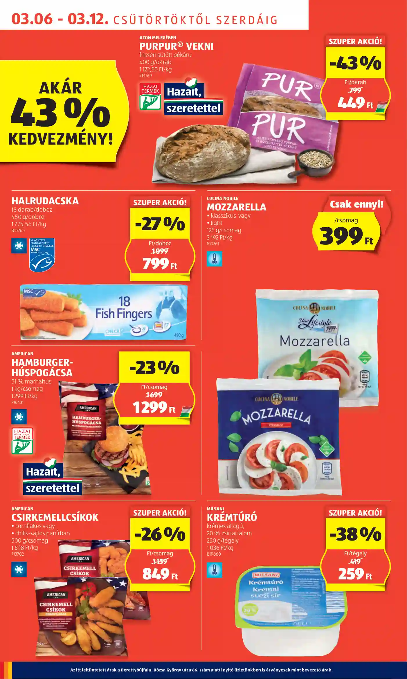 Aldi akciós újság 10. hét (46 oldal)