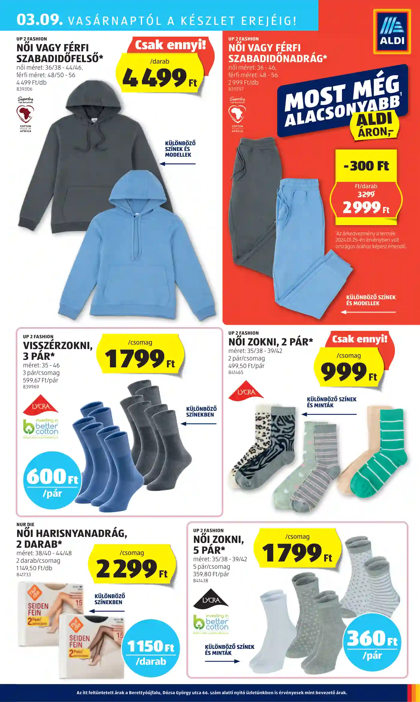 Aldi akciós újság 10. hét (47 oldal)