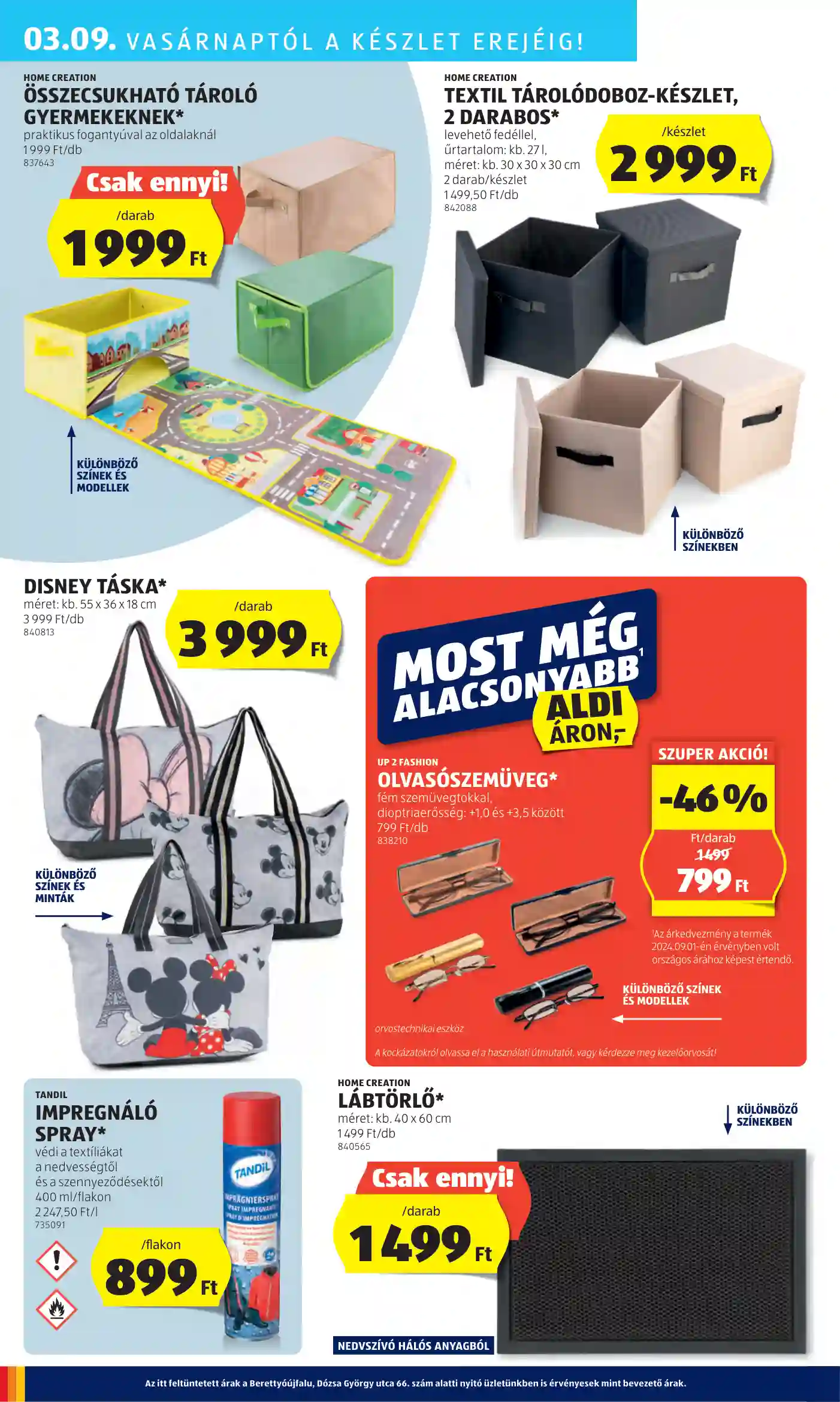 Aldi akciós újság 10. hét (48 oldal)