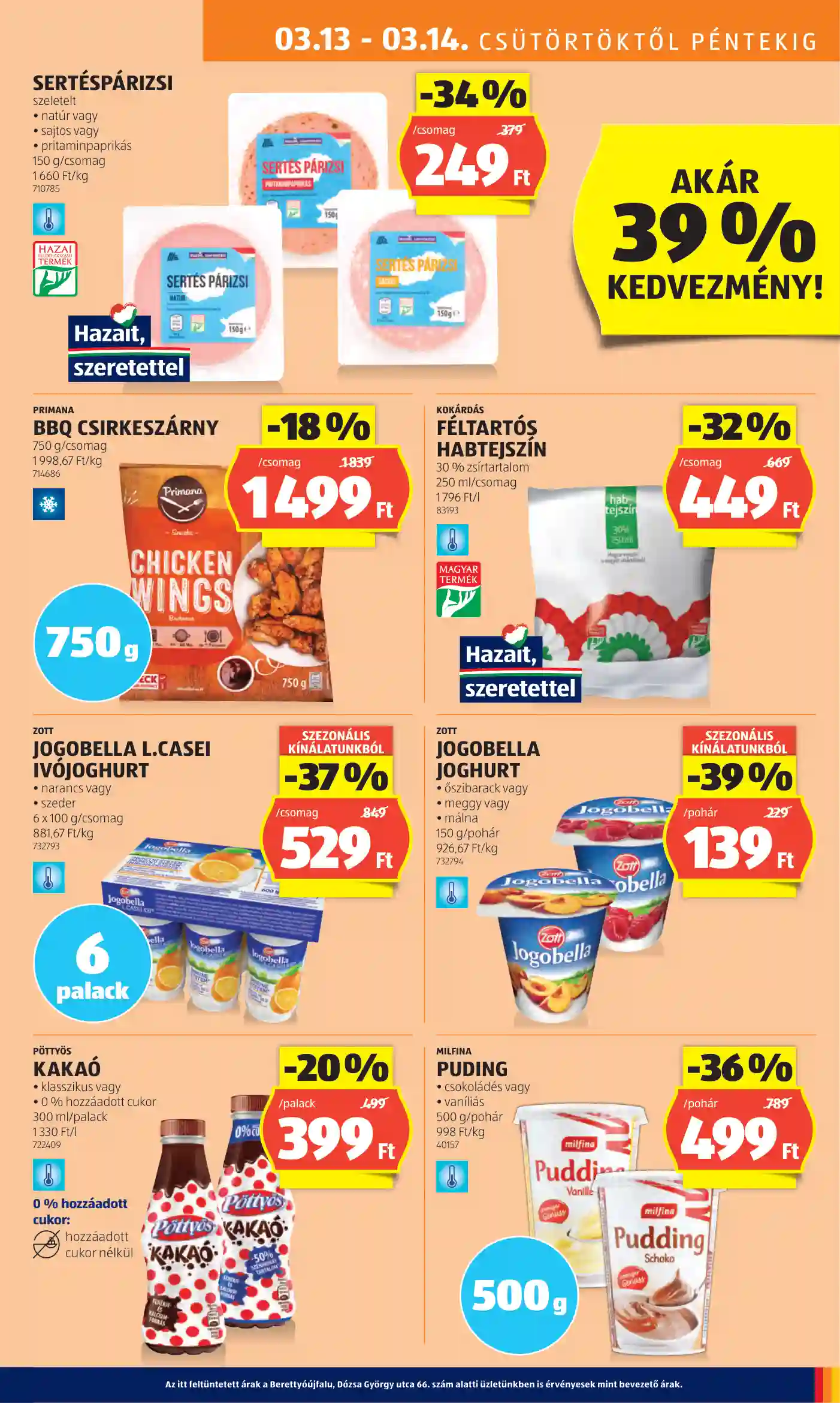 Aldi akciós újság 11. hét (3 oldal)