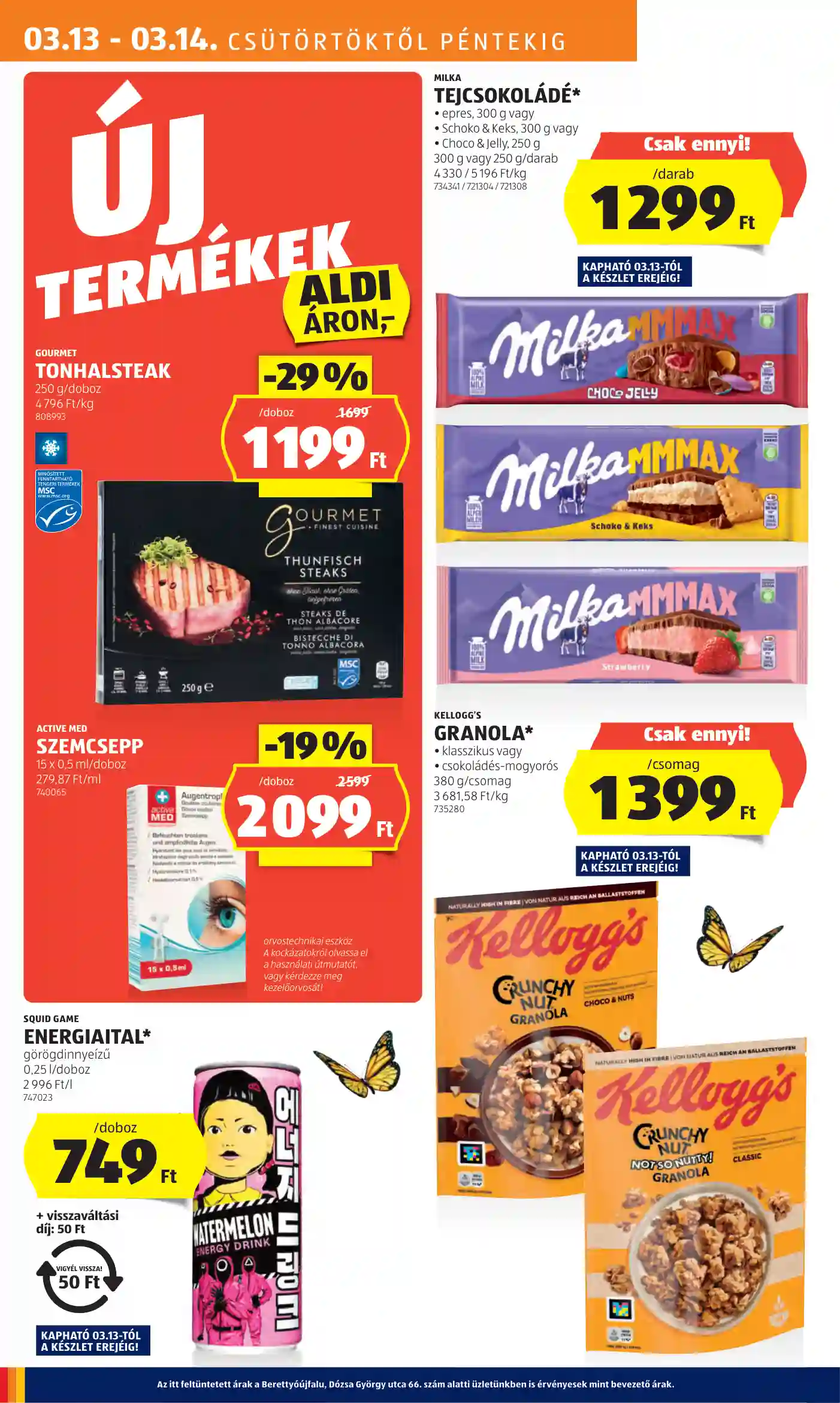 Aldi akciós újság 11. hét (8 oldal)