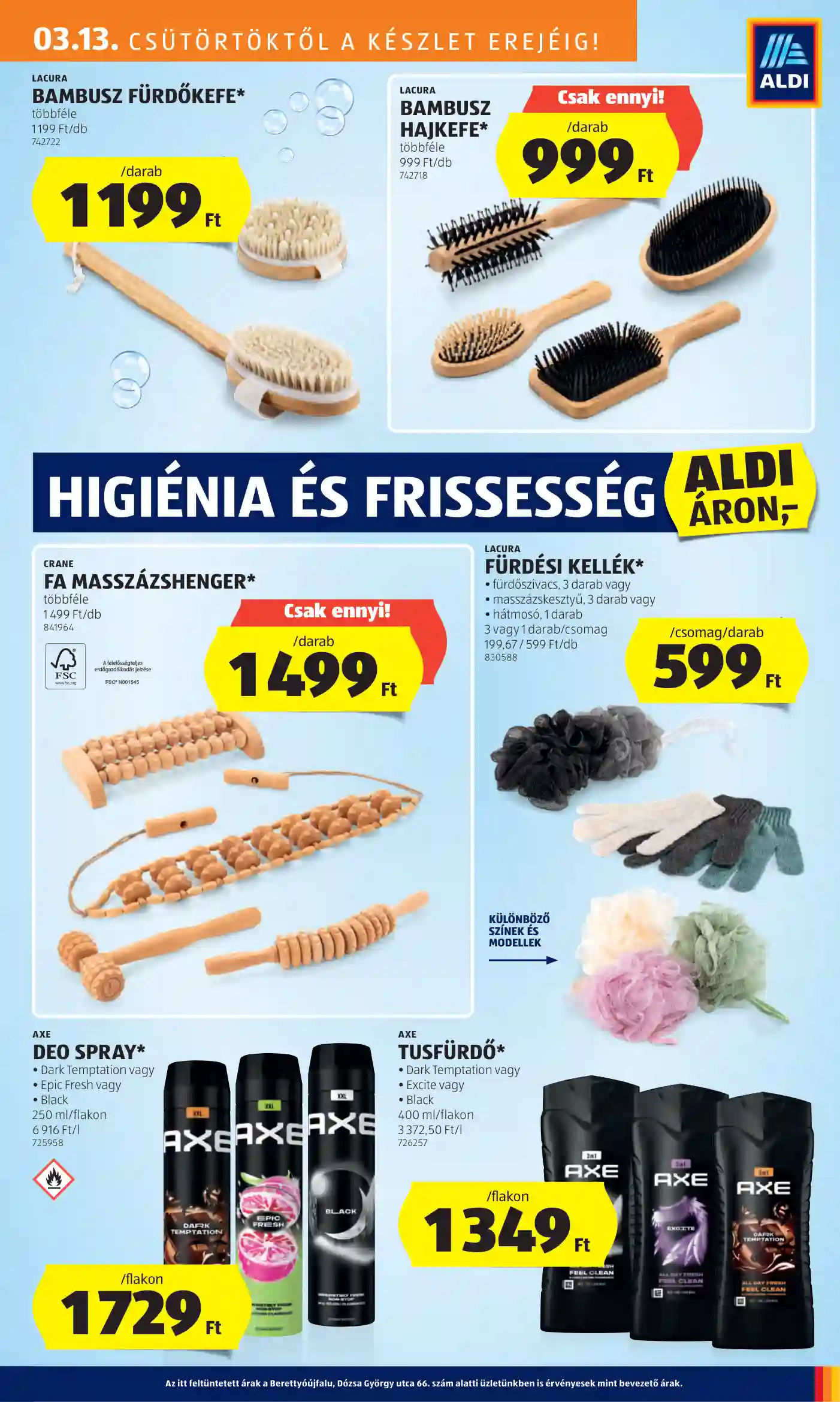 Aldi akciós újság 11. hét (9 oldal)