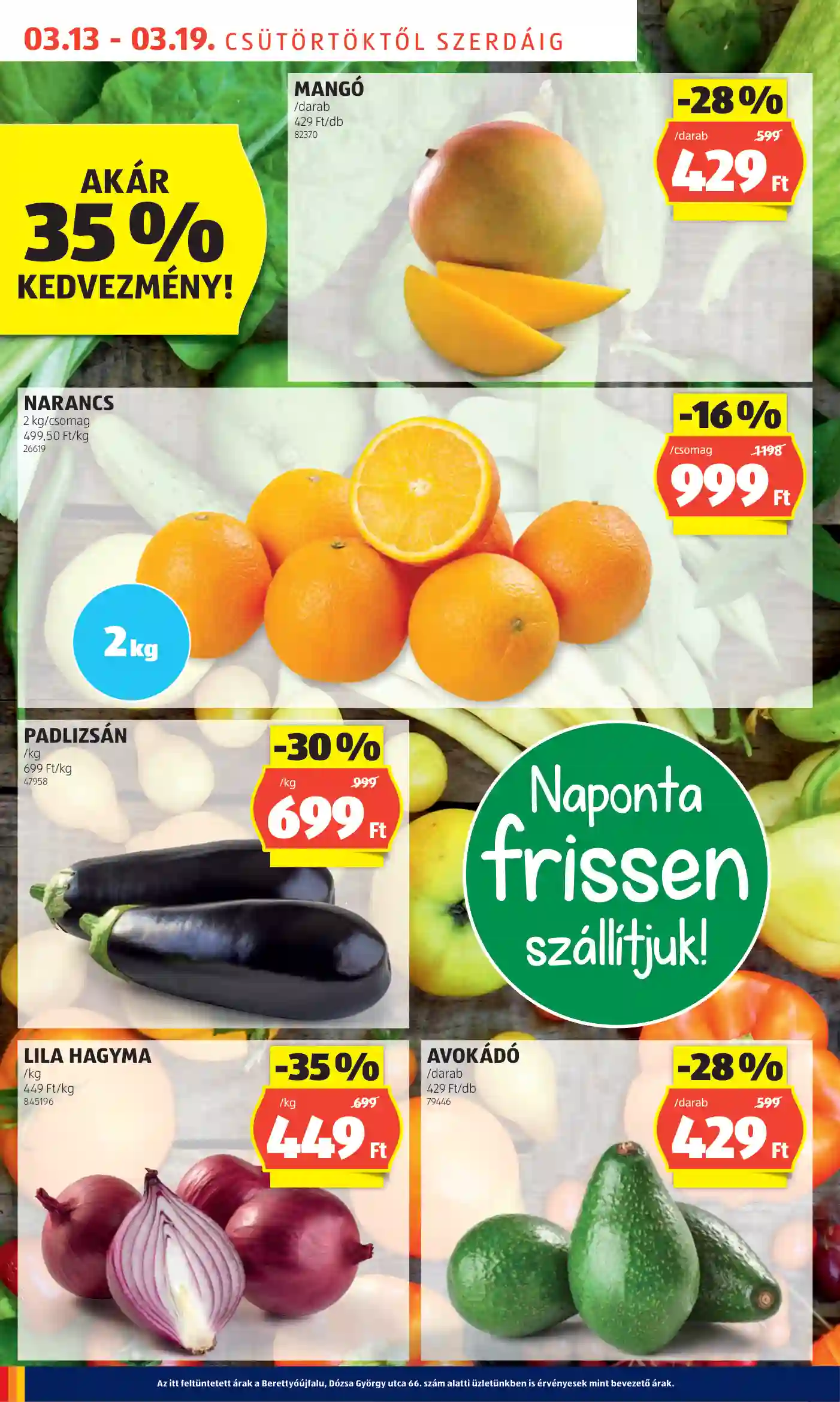 Aldi akciós újság 11. hét (24 oldal)