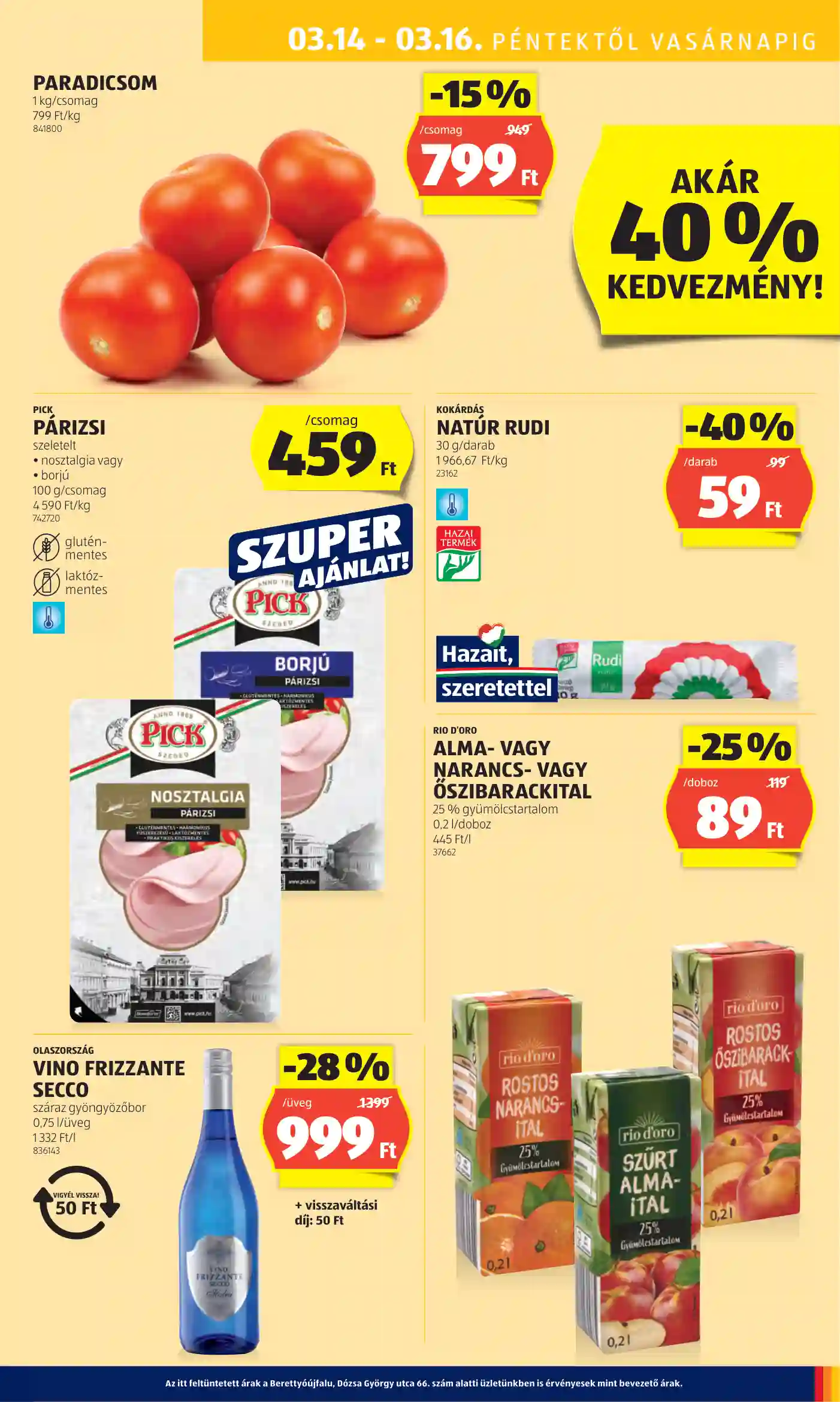 Aldi akciós újság 11. hét (42 oldal)
