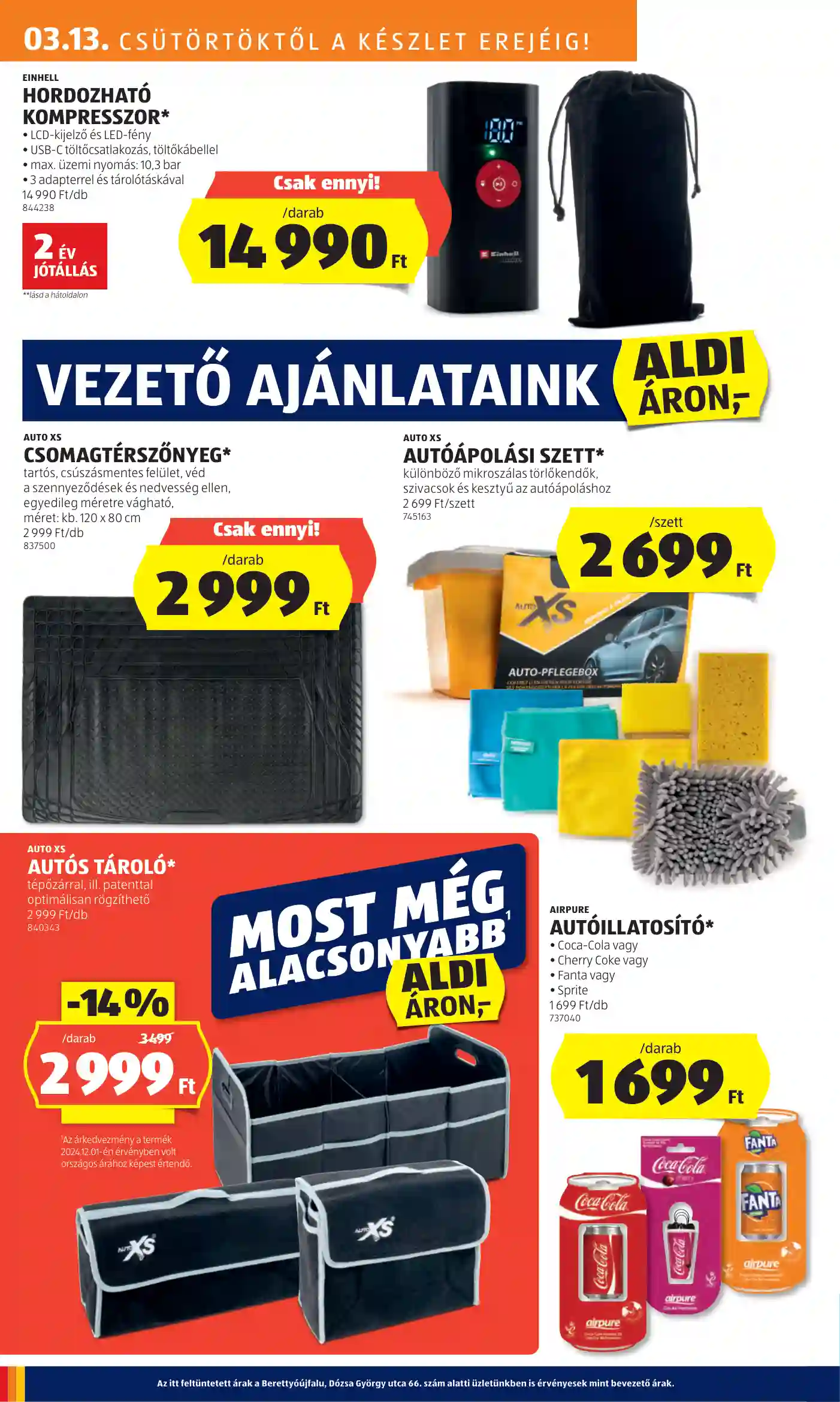 Aldi akciós újság 11. hét (15 oldal)