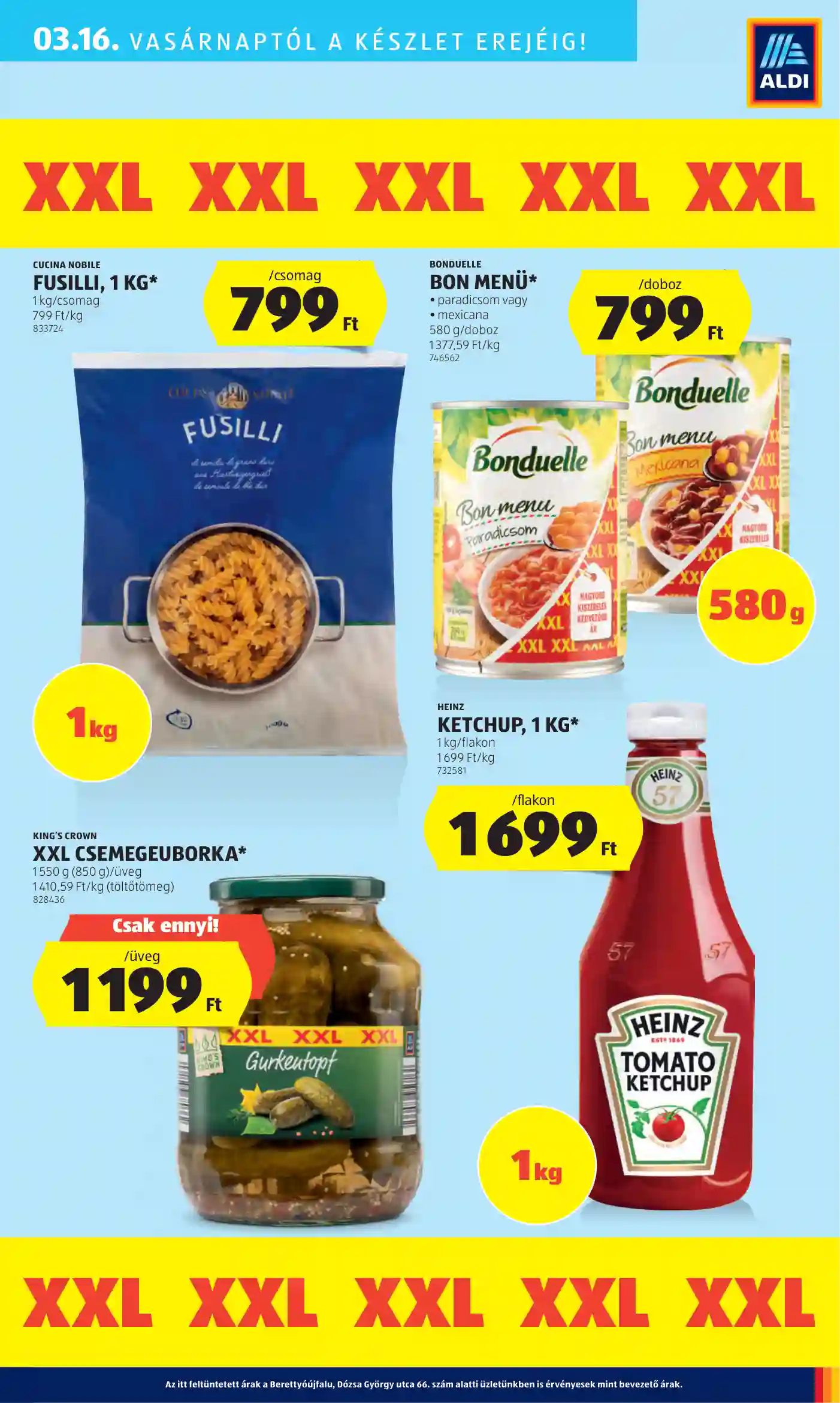 Aldi akciós újság 11. hét (31 oldal)