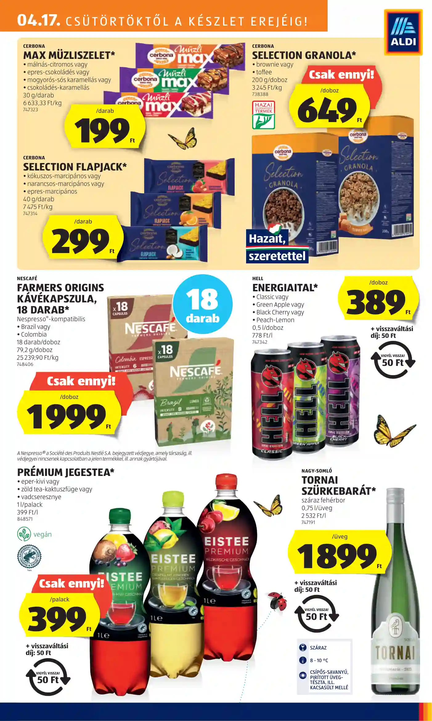 Aldi akciós újság 16. hét (11 oldal)