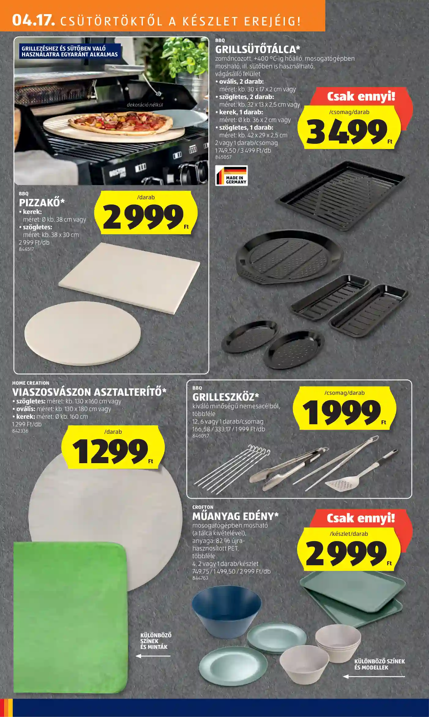Aldi akciós újság 16. hét (15 oldal)