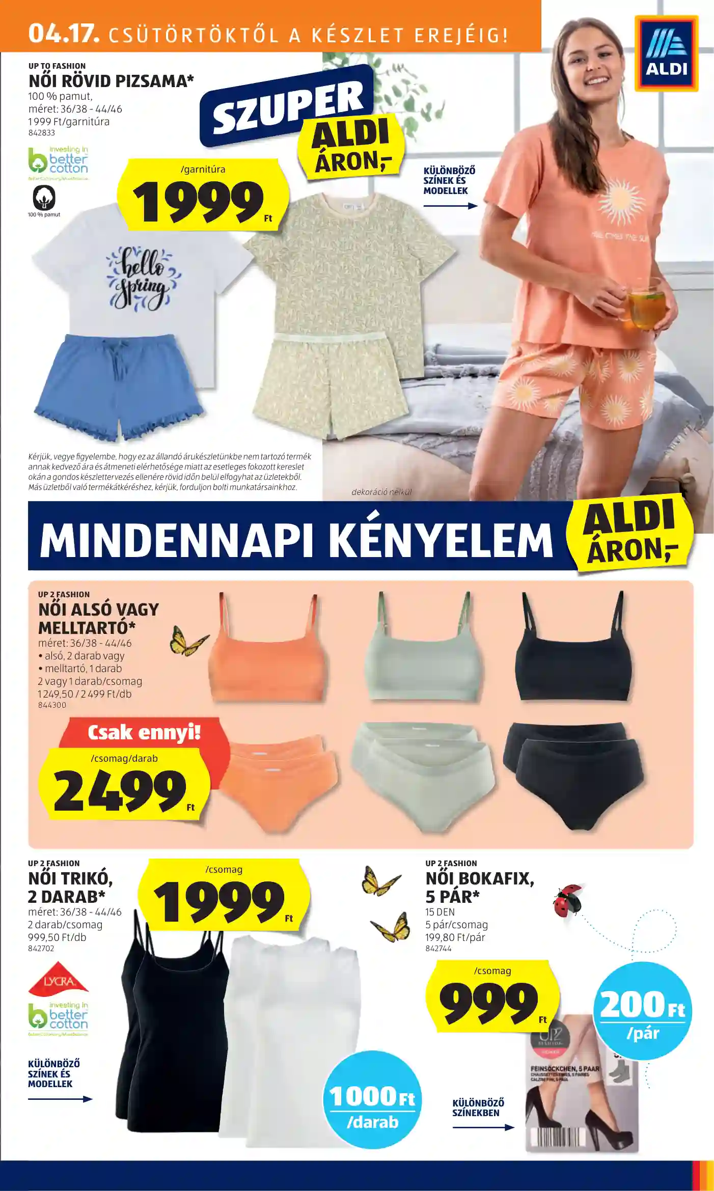 Aldi akciós újság 16. hét (16 oldal)