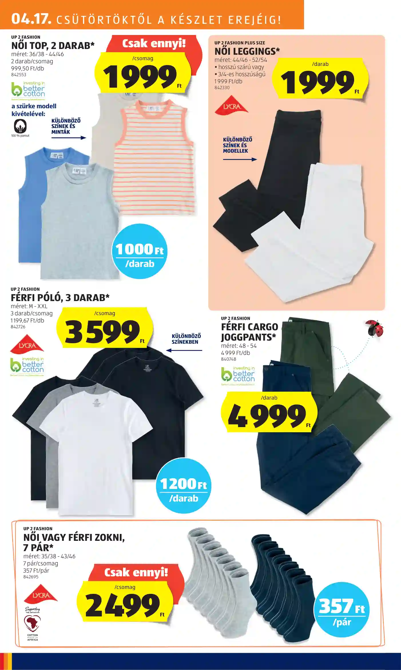Aldi akciós újság 16. hét (17 oldal)