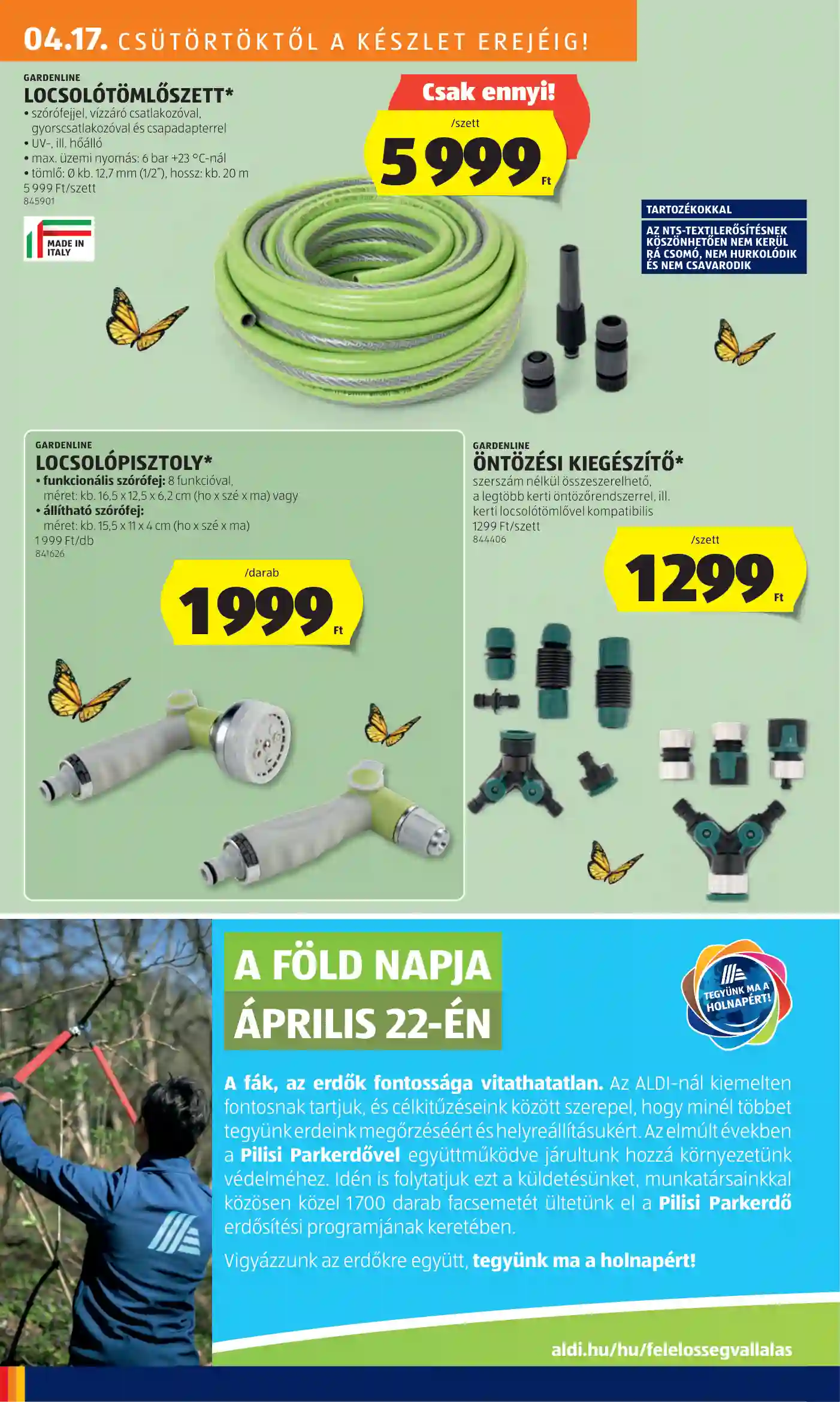 Aldi akciós újság 16. hét (21 oldal)