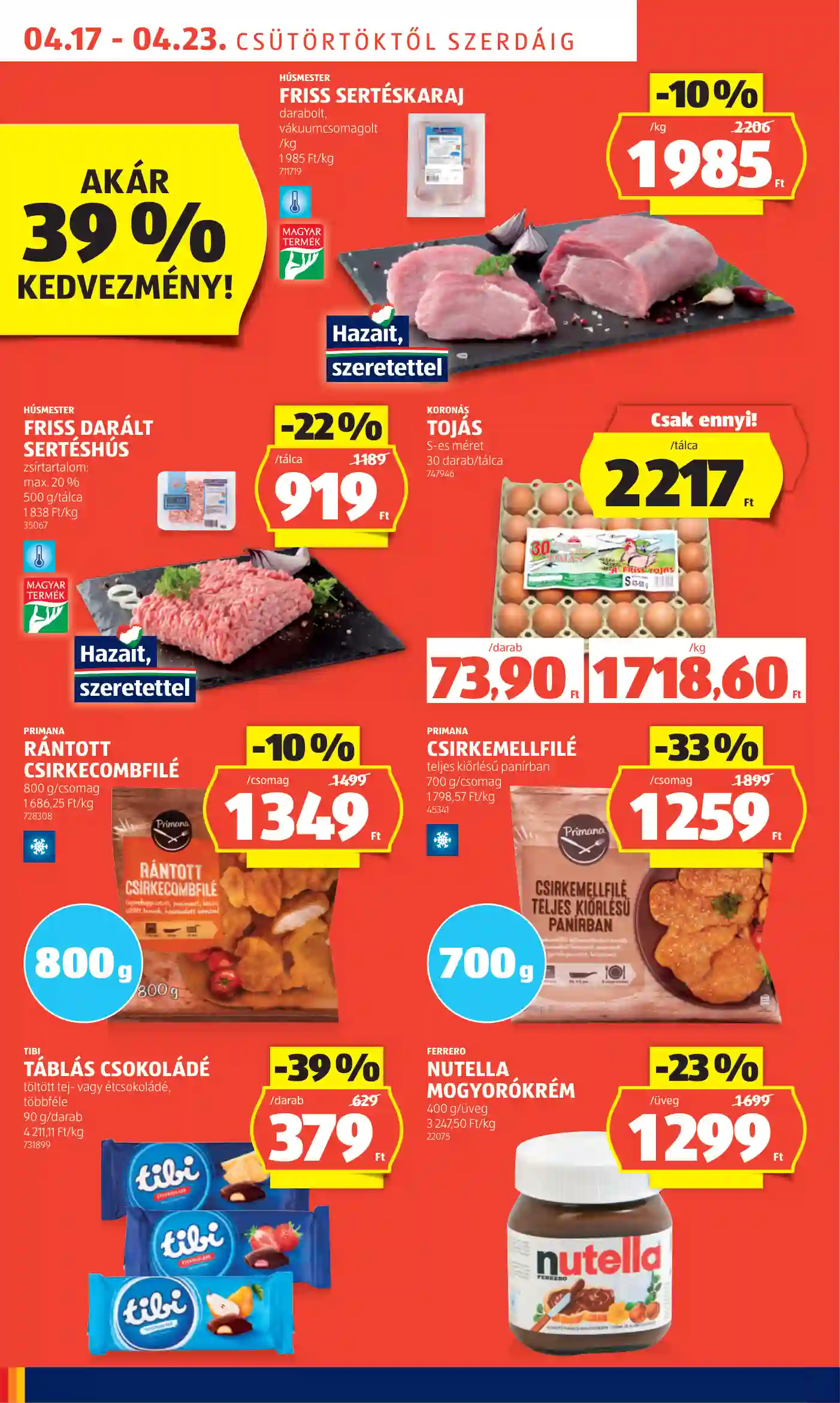 Aldi akciós újság 16. hét (24 oldal)