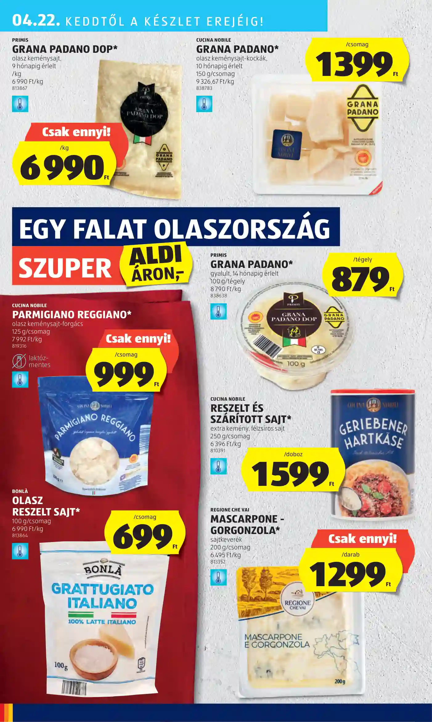 Aldi akciós újság 16. hét (30 oldal)
