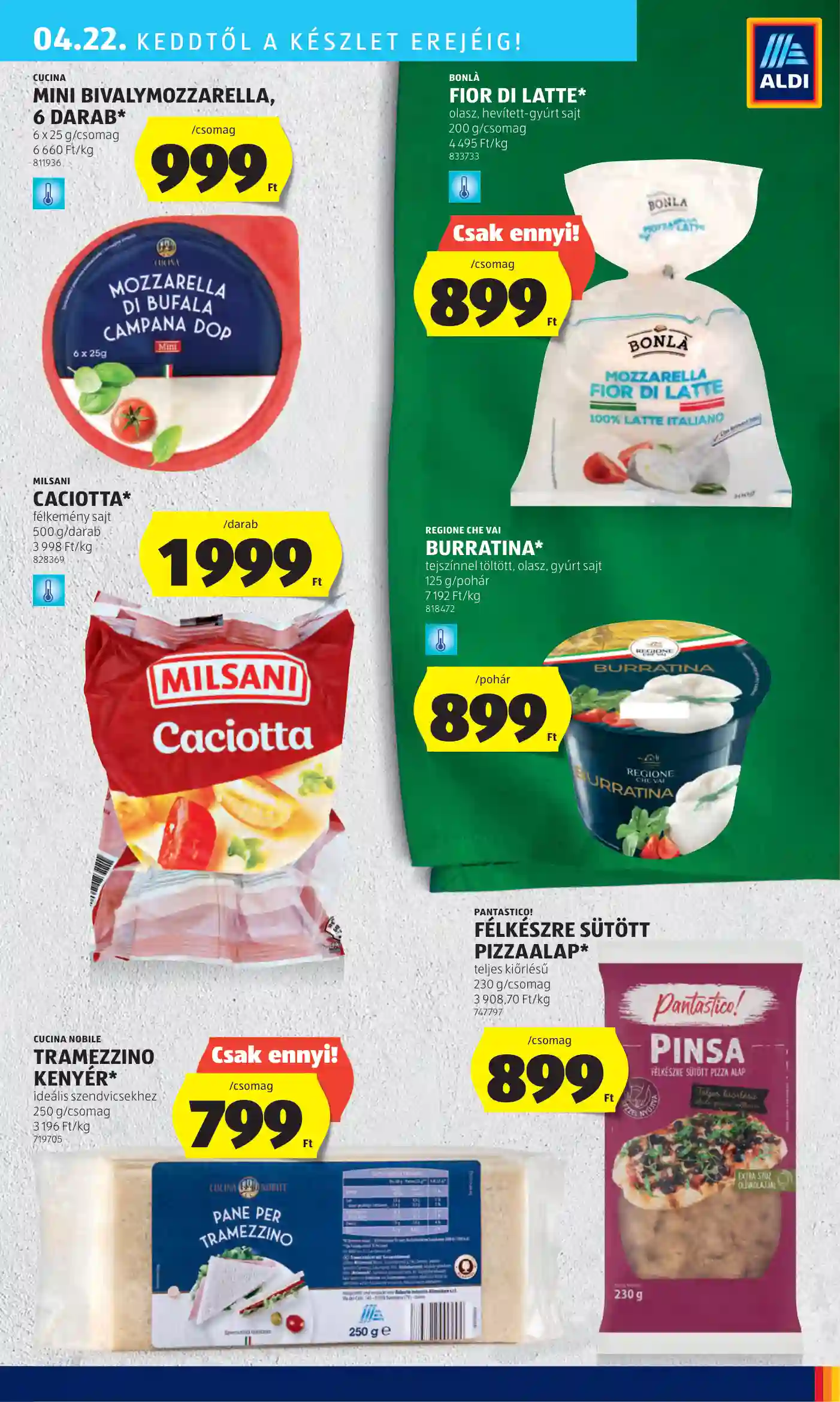 Aldi akciós újság 16. hét (31 oldal)