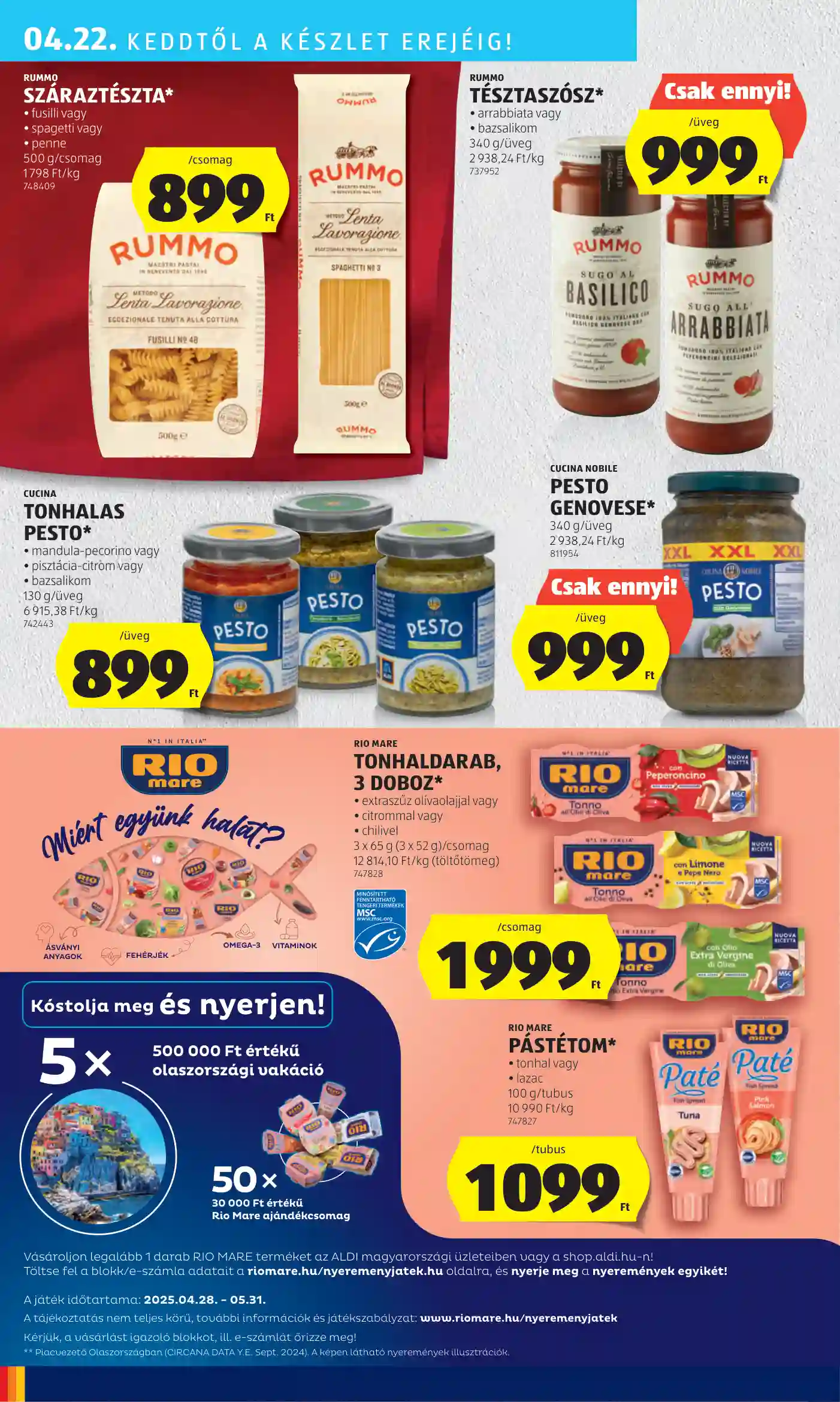 Aldi akciós újság 16. hét (32 oldal)