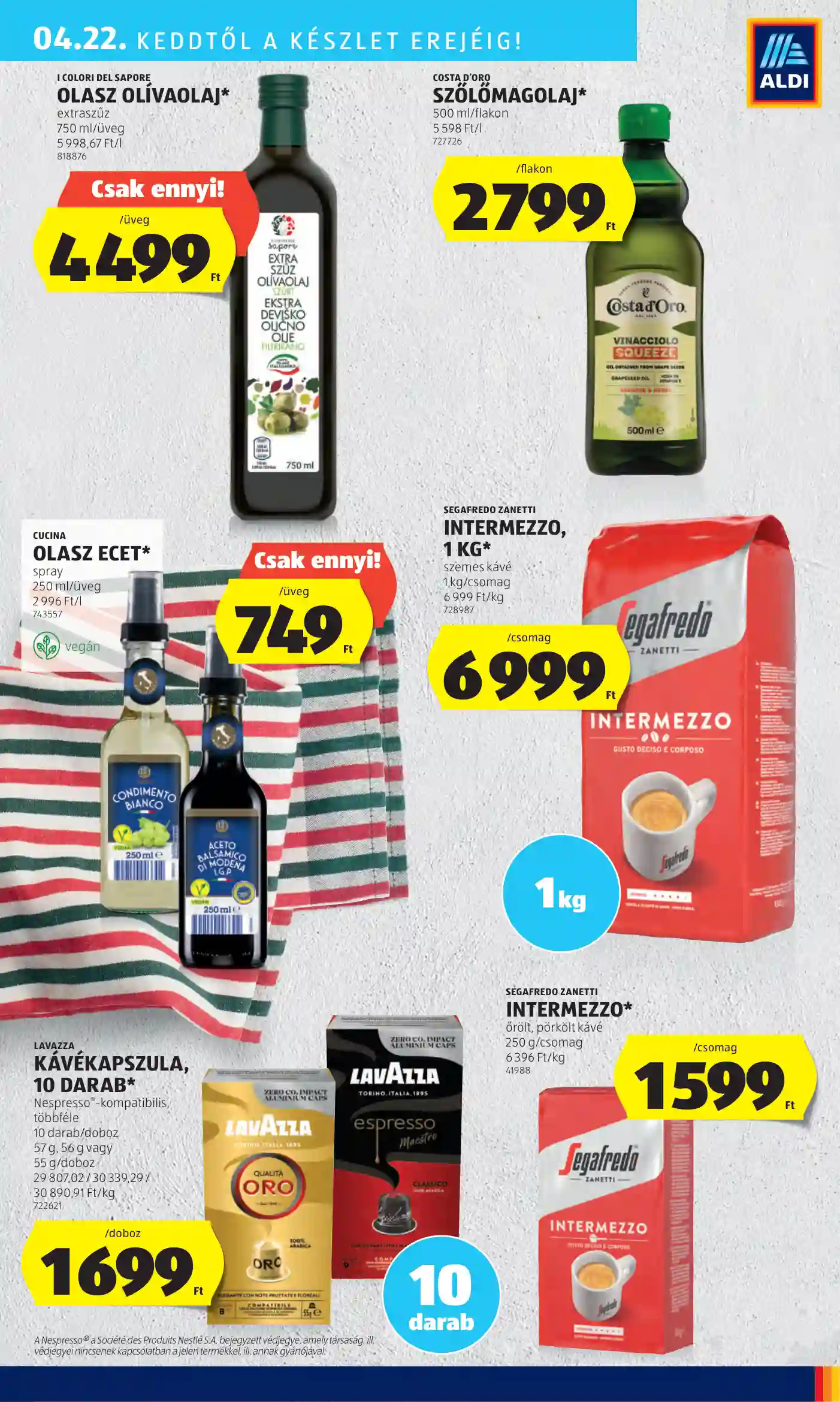 Aldi akciós újság 16. hét (33 oldal)