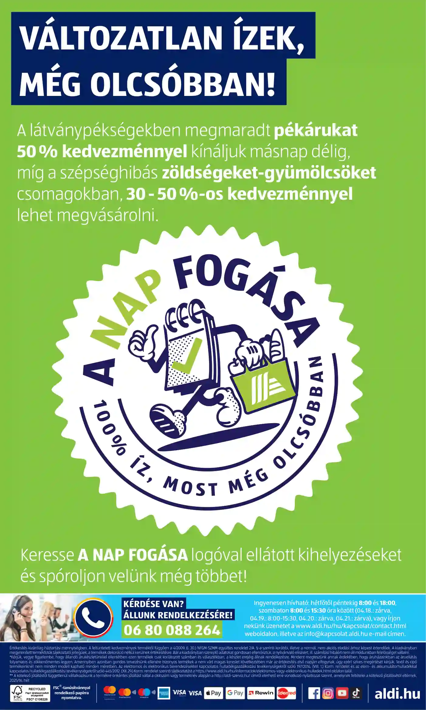 Aldi akciós újság 16. hét (47 oldal)