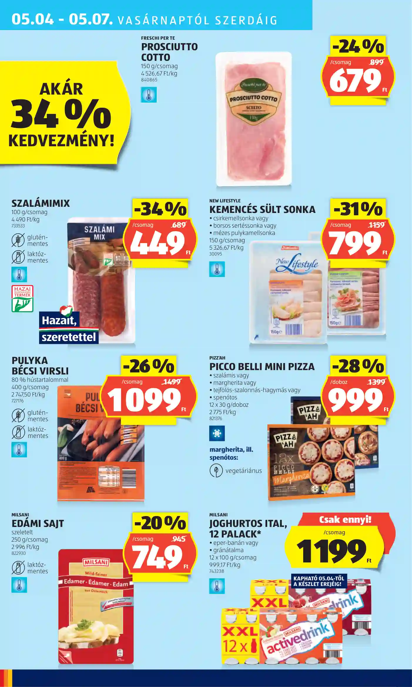 Aldi akciós újság 18. hét (15 oldal)