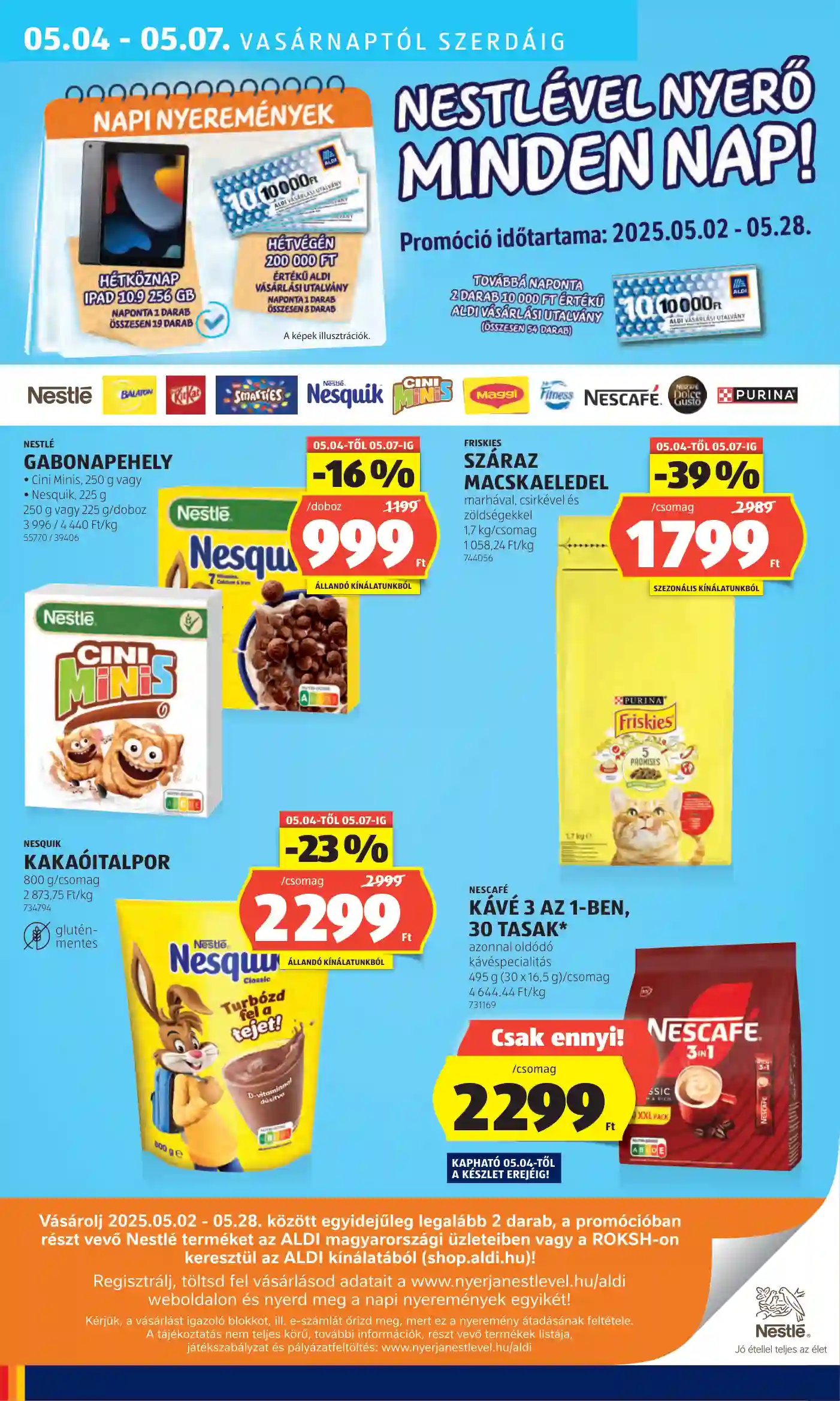 Aldi akciós újság 18. hét (23 oldal)
