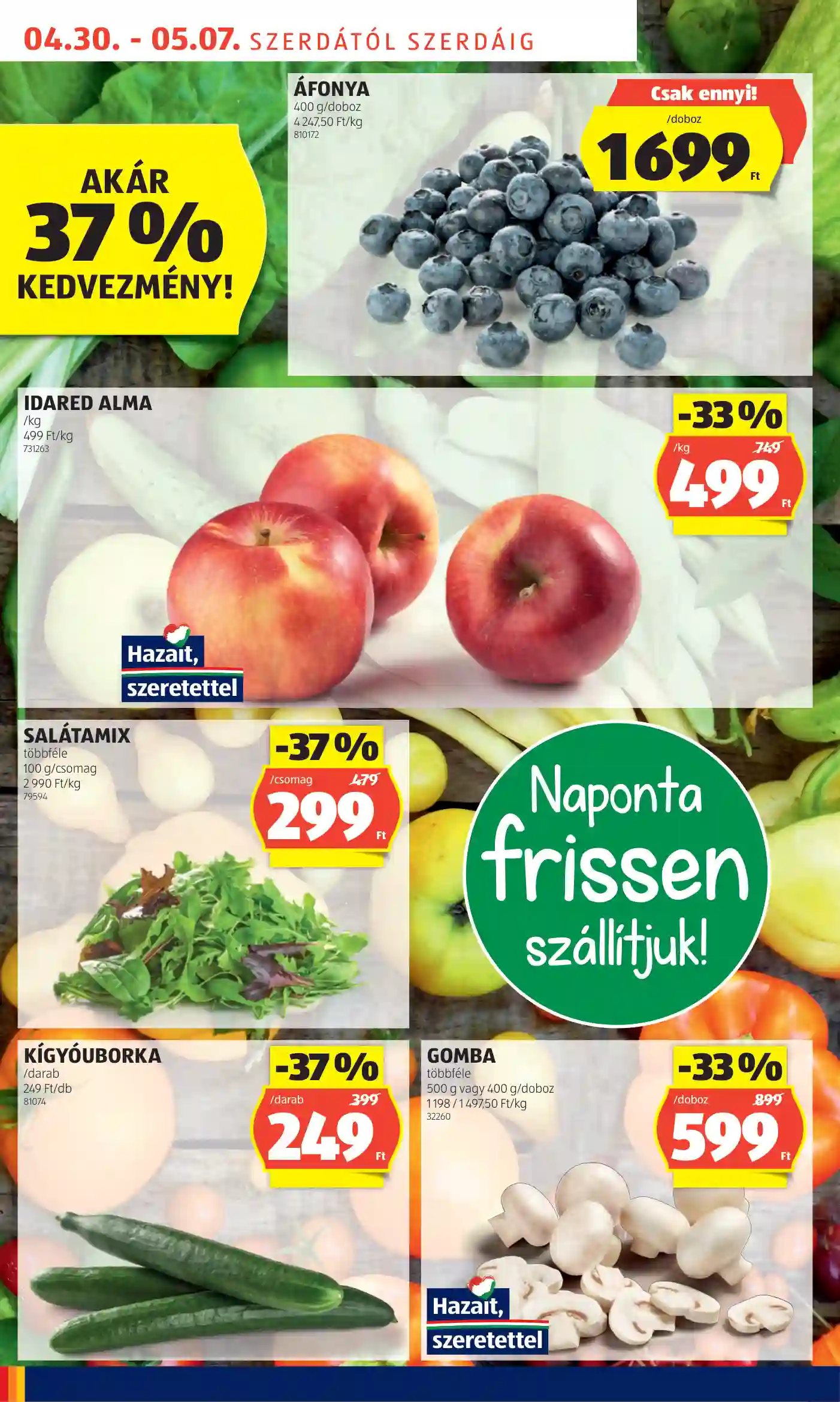Aldi akciós újság 18. hét (24 oldal)