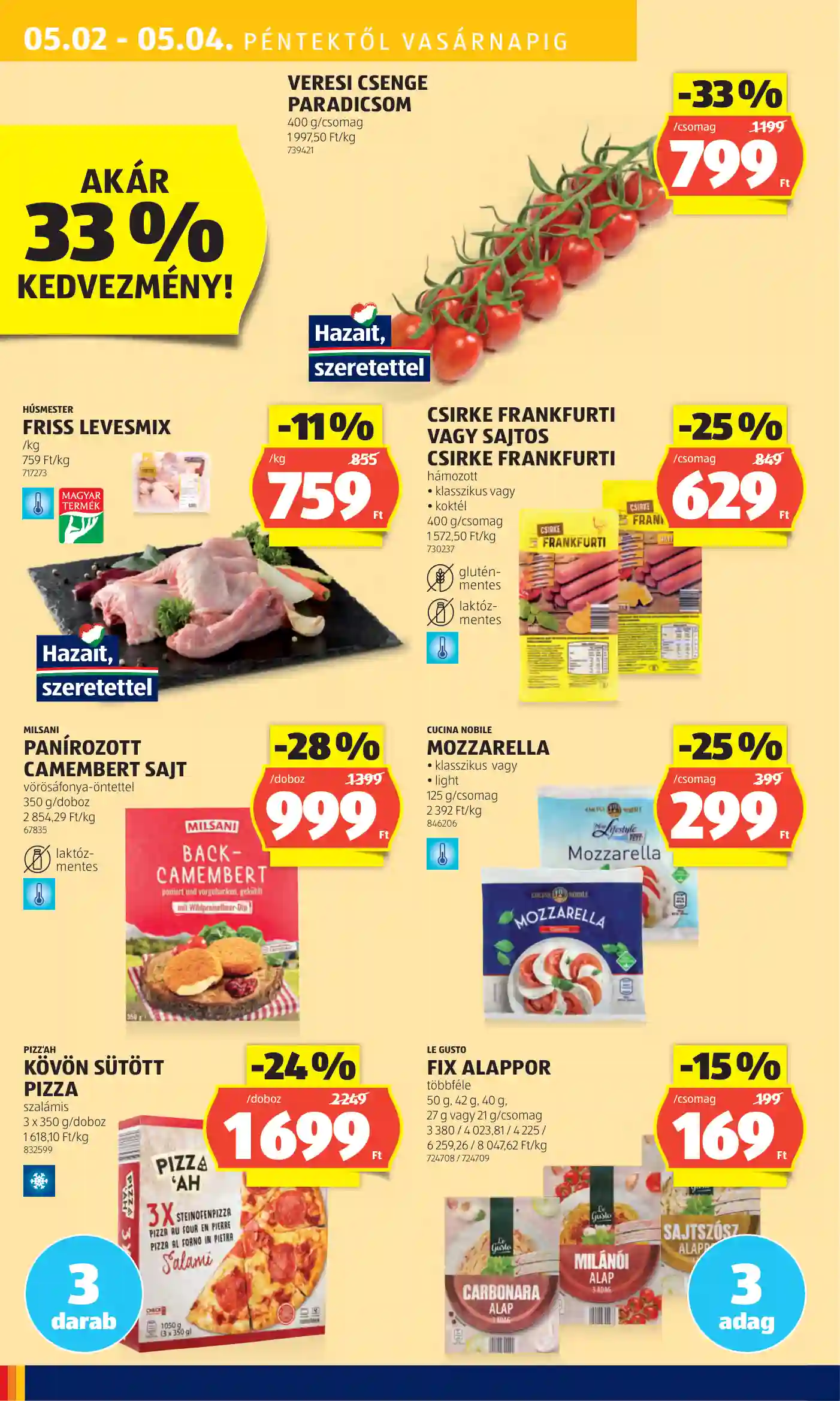 Aldi akciós újság 18. hét (39 oldal)
