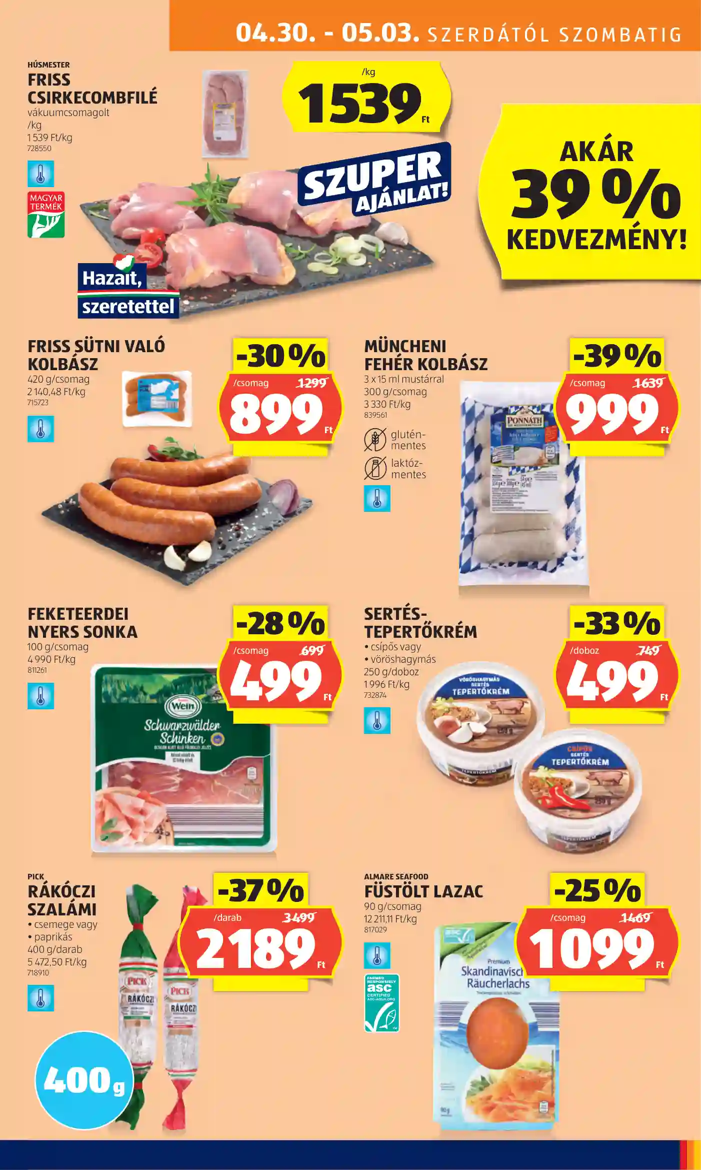 Aldi akciós újság 18. hét (47 oldal)