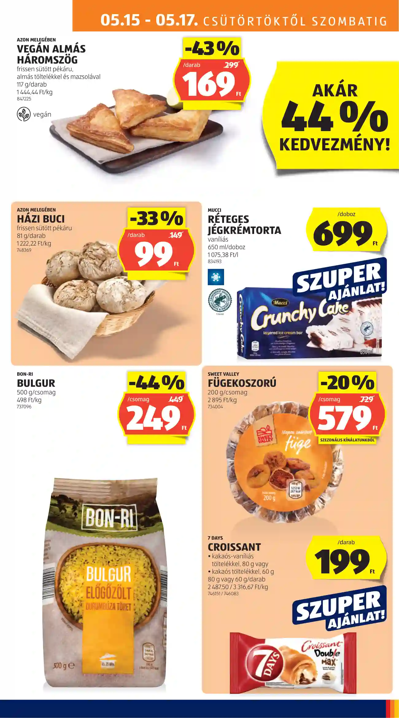 Aldi akciós újság 20. hét (3 oldal)