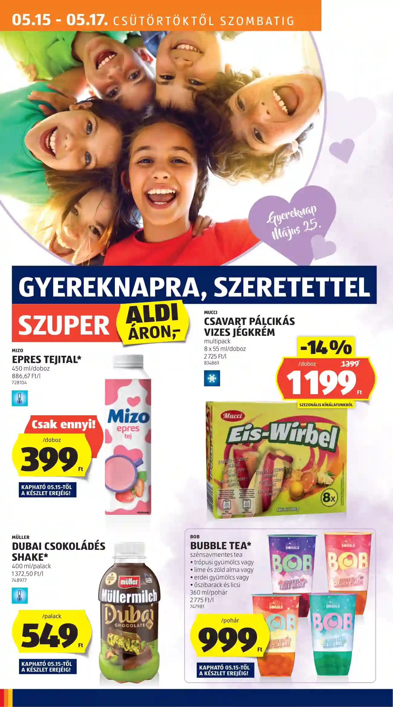 Aldi akciós újság 20. hét (10 oldal)