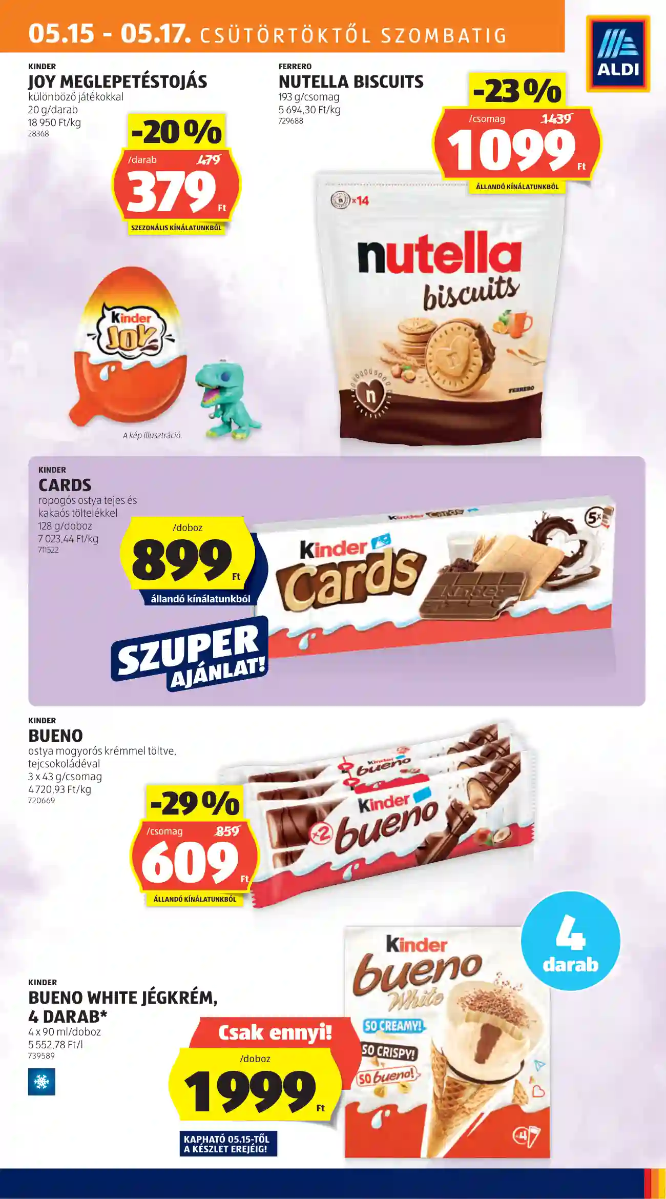 Aldi akciós újság 20. hét (11 oldal)