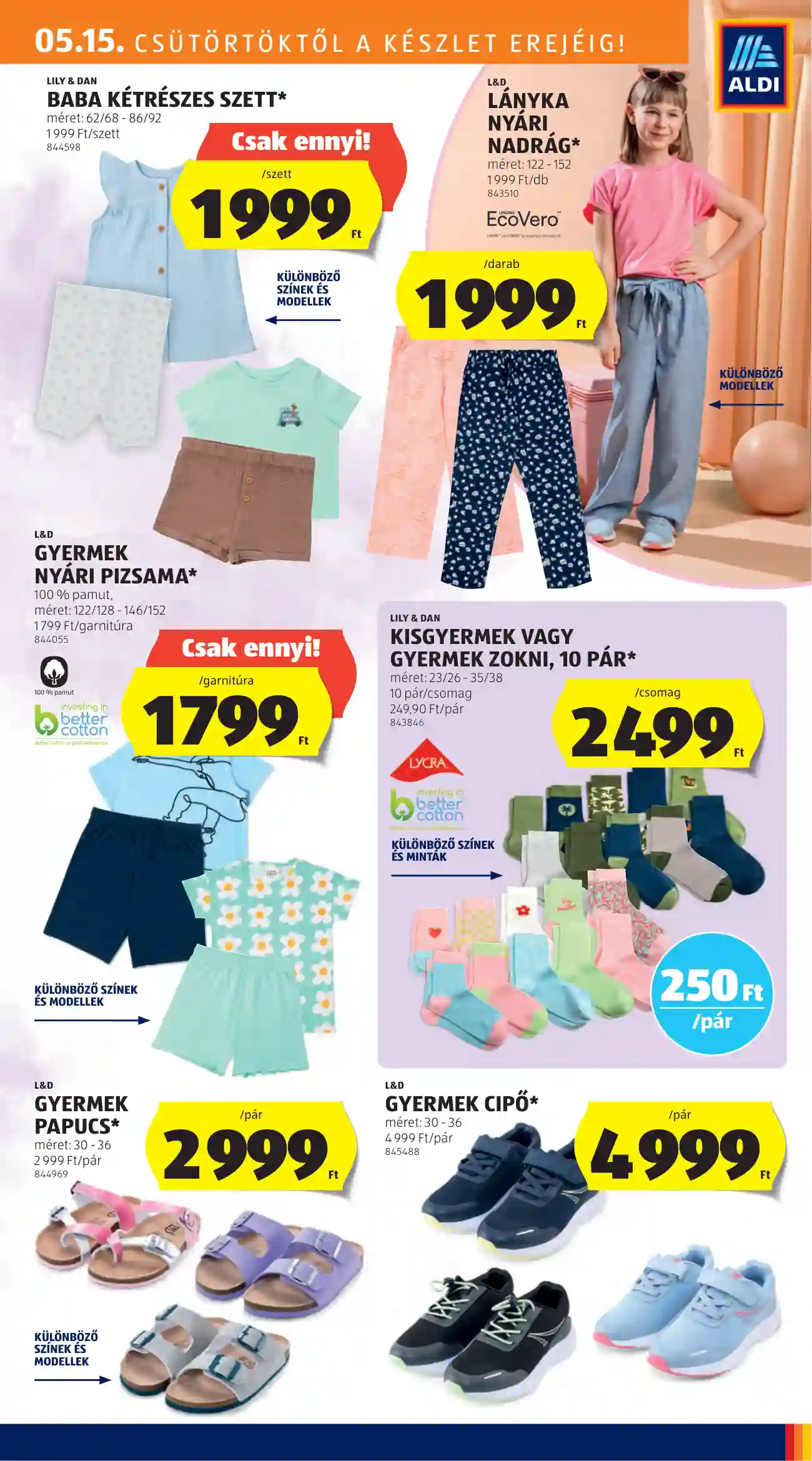 Aldi akciós újság 20. hét (14 oldal)