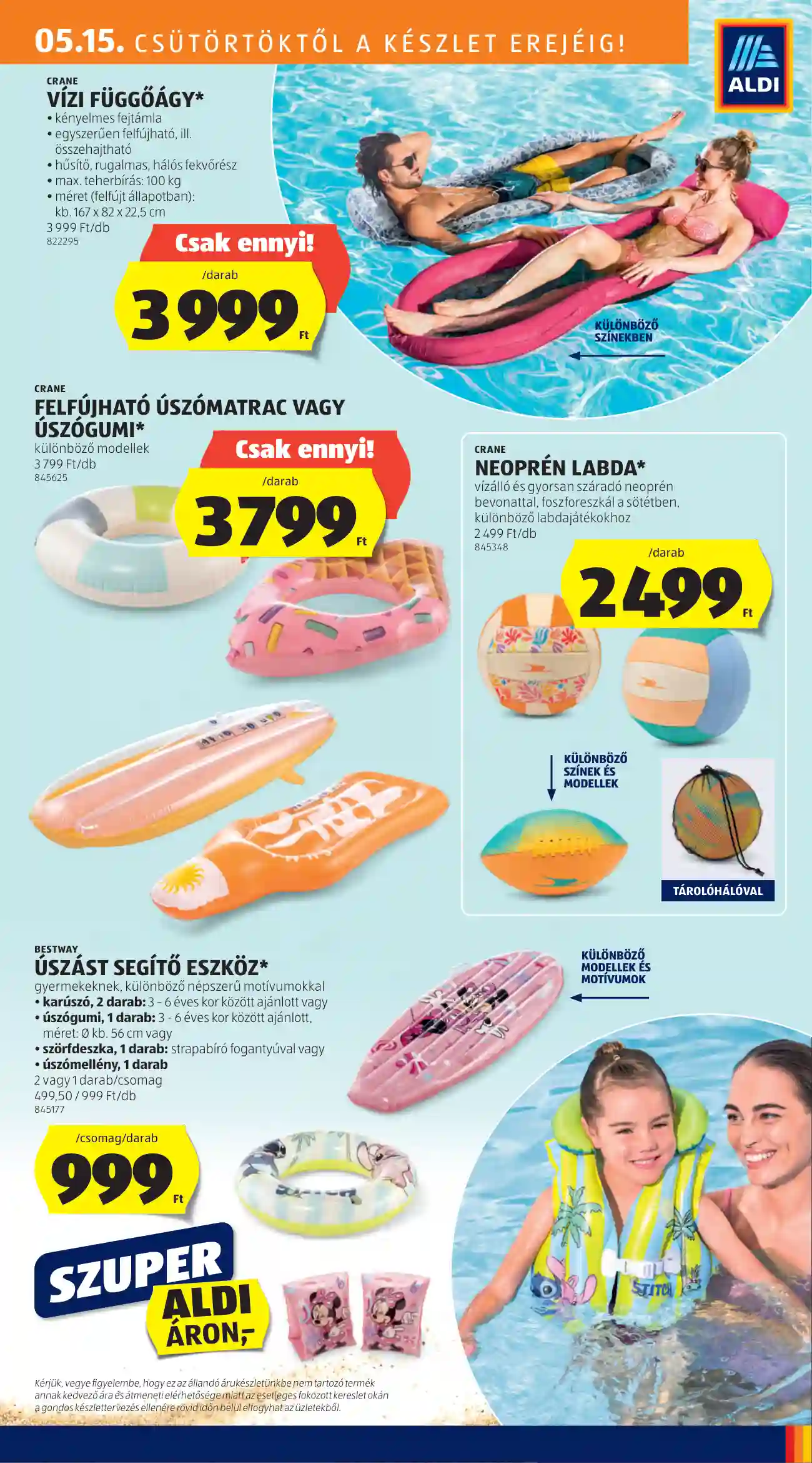 Aldi akciós újság 20. hét (16 oldal)