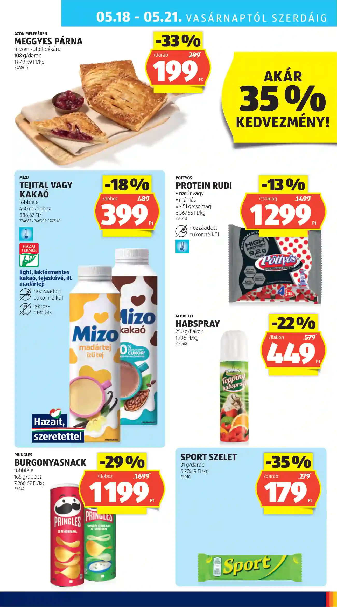 Aldi akciós újság 20. hét (22 oldal)