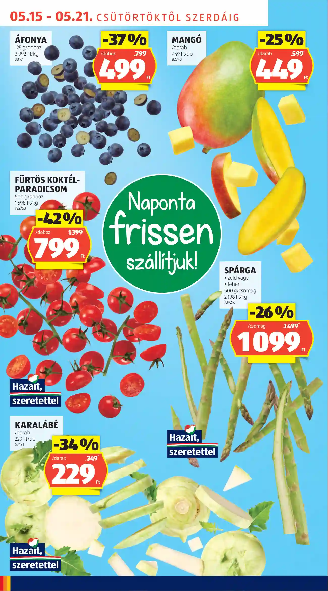 Aldi akciós újság 20. hét (24 oldal)