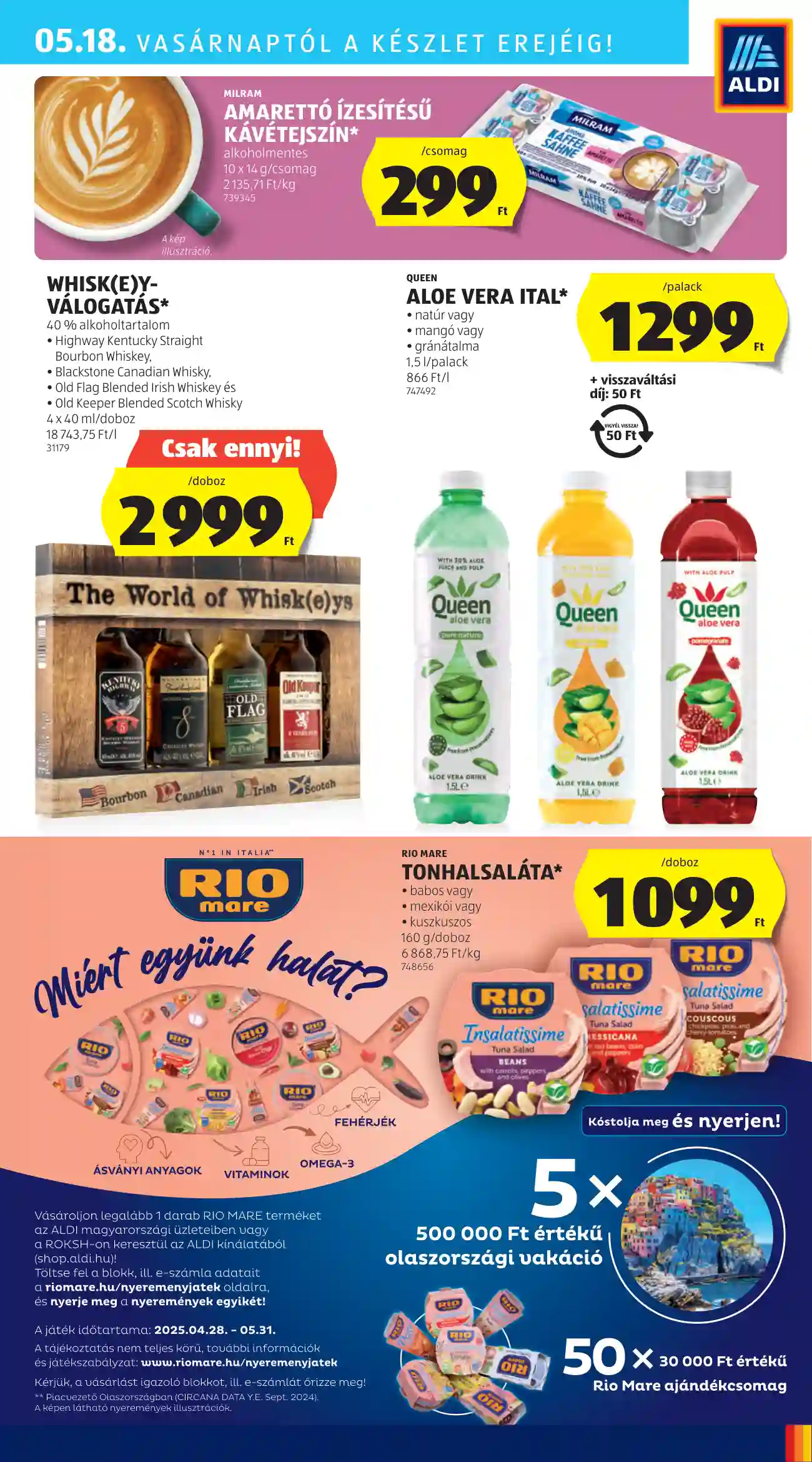 Aldi akciós újság 20. hét (27 oldal)