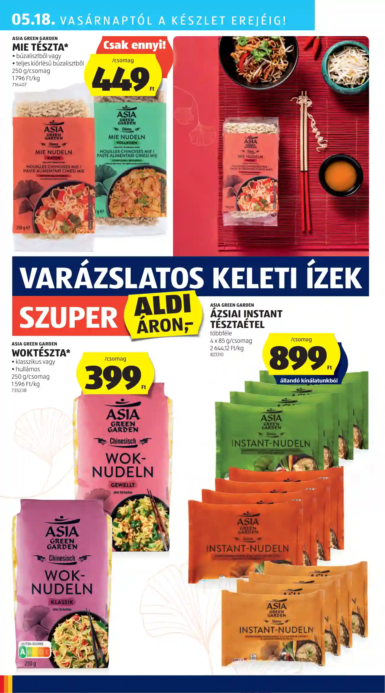 Aldi akciós újság 20. hét (28 oldal)