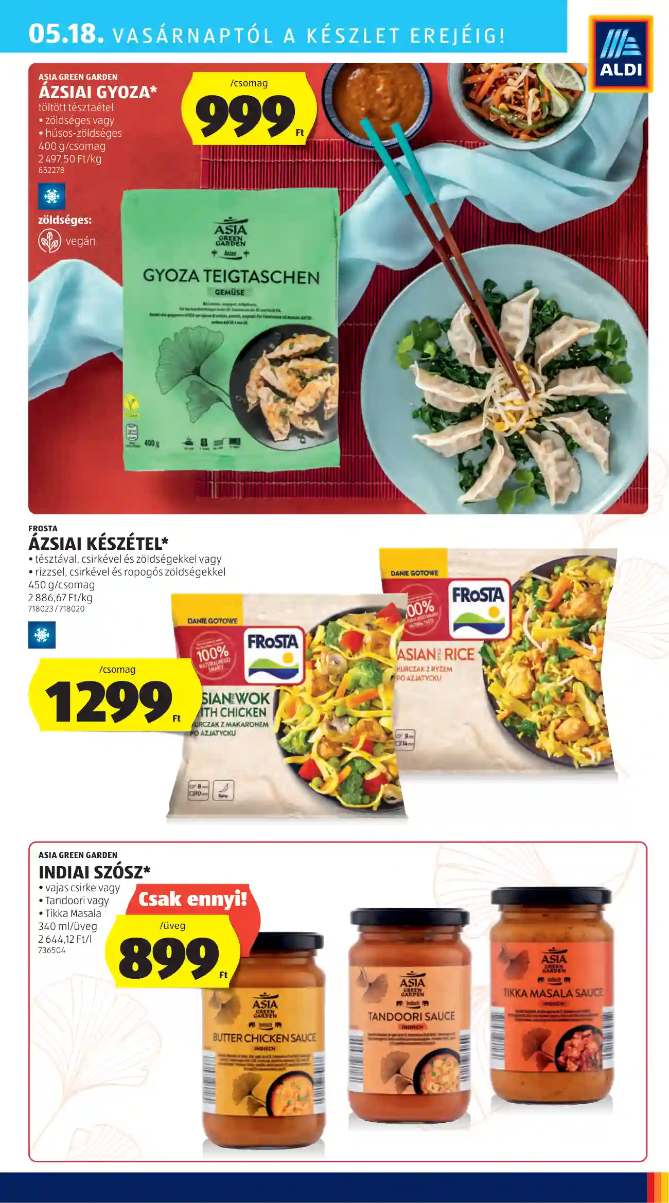 Aldi akciós újság 20. hét (29 oldal)