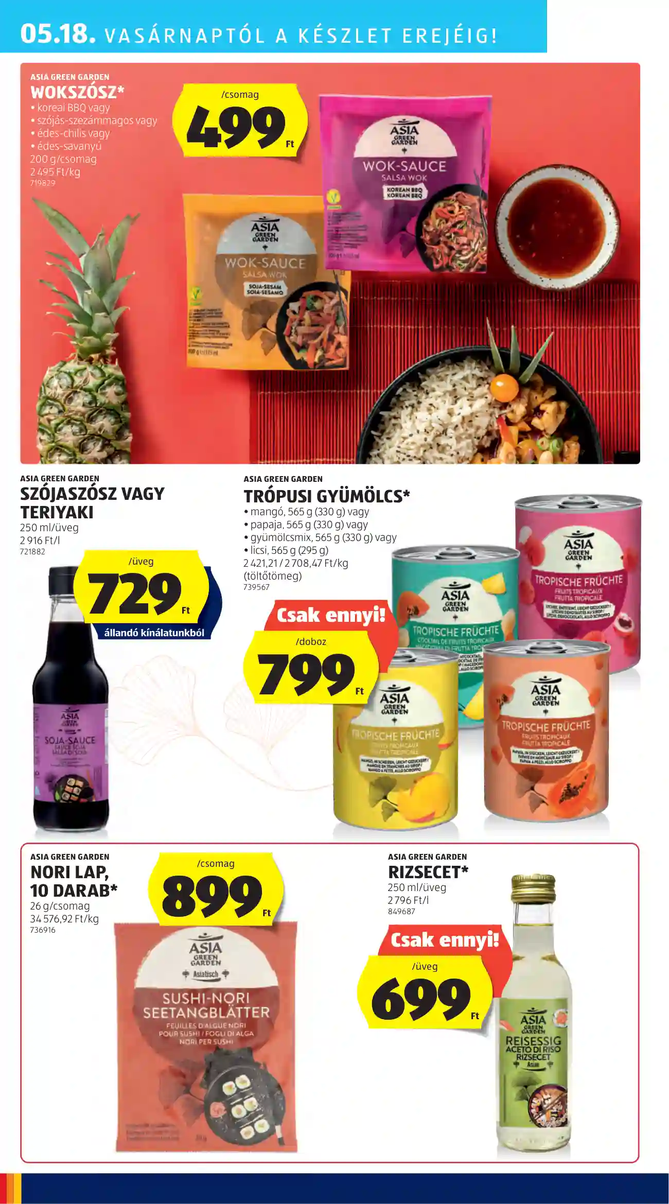 Aldi akciós újság 20. hét (30 oldal)