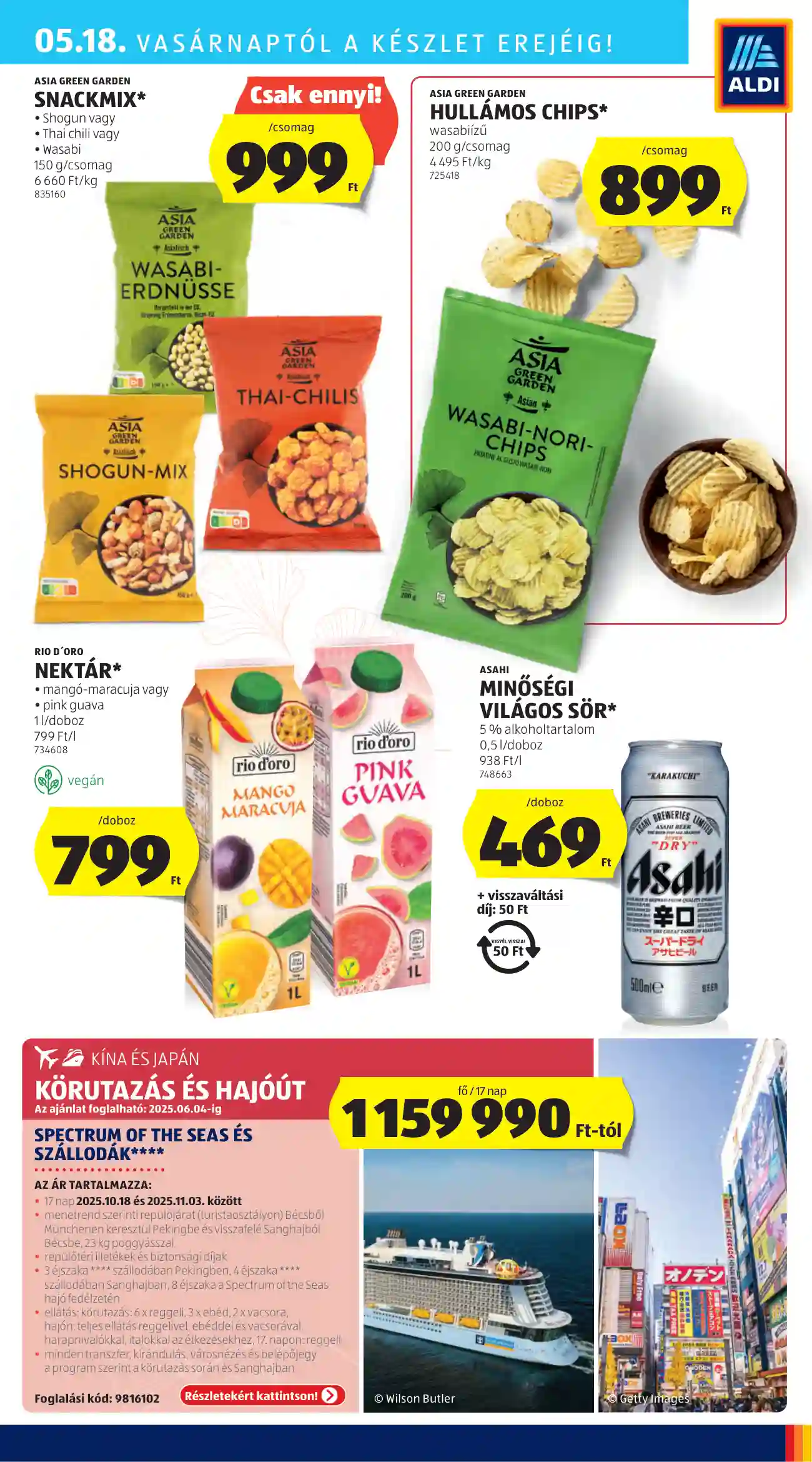 Aldi akciós újság 20. hét (31 oldal)