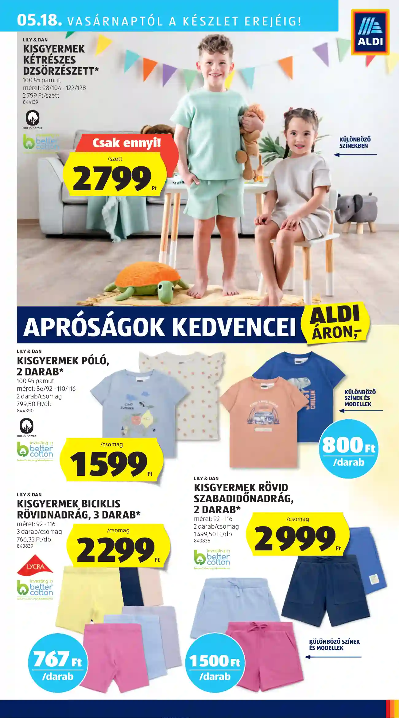 Aldi akciós újság 20. hét (33 oldal)