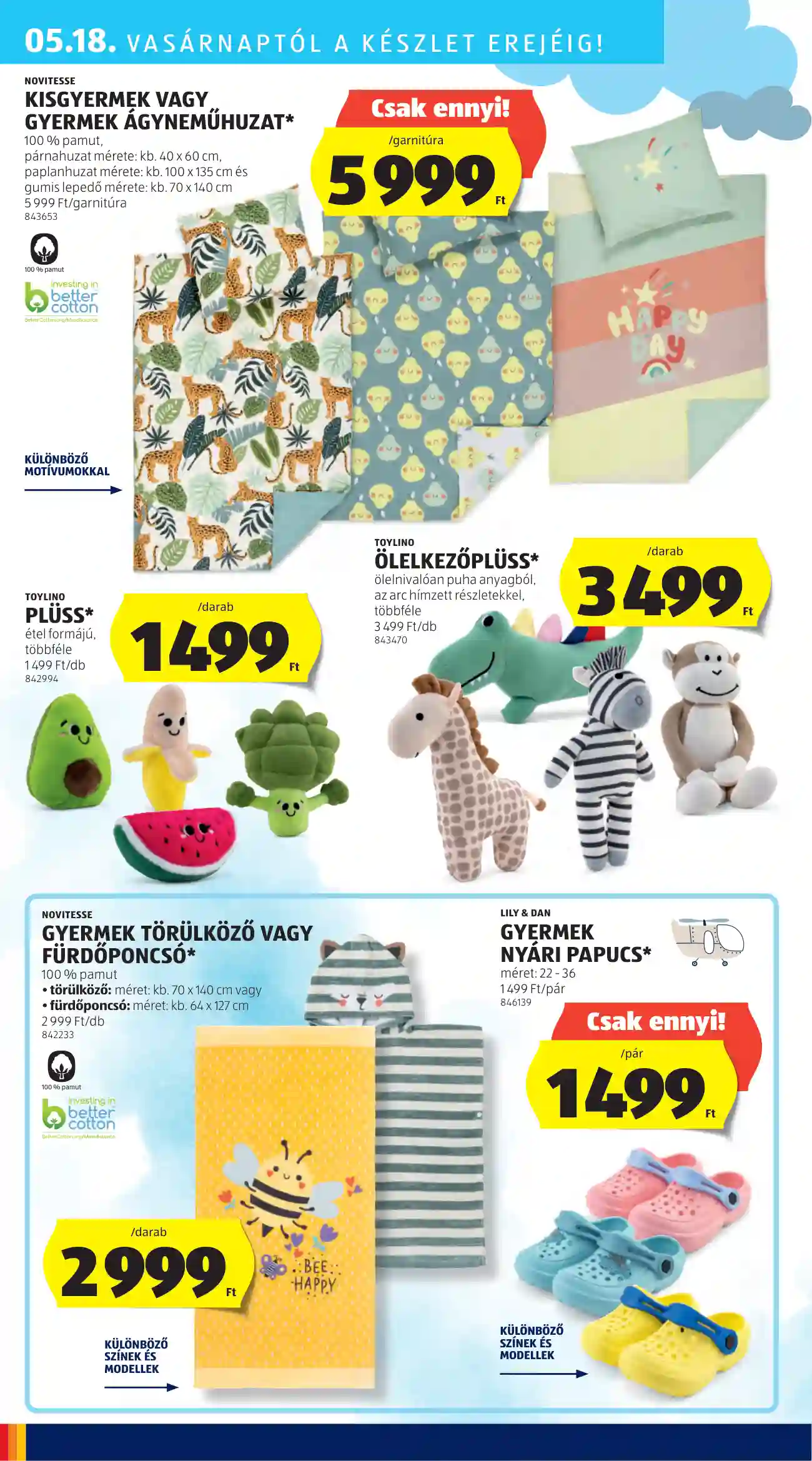 Aldi akciós újság 20. hét (34 oldal)
