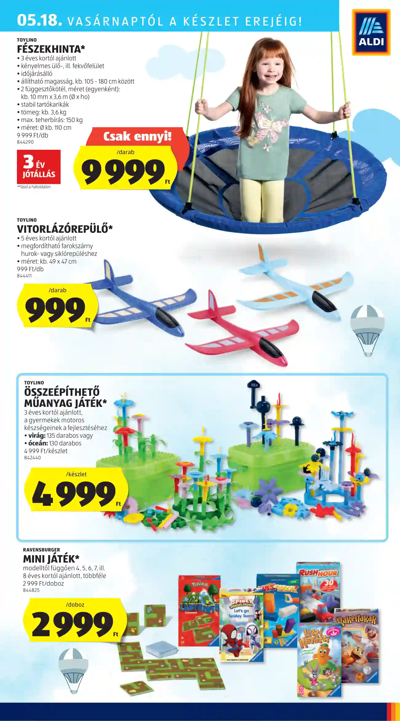 Aldi akciós újság 20. hét (36 oldal)